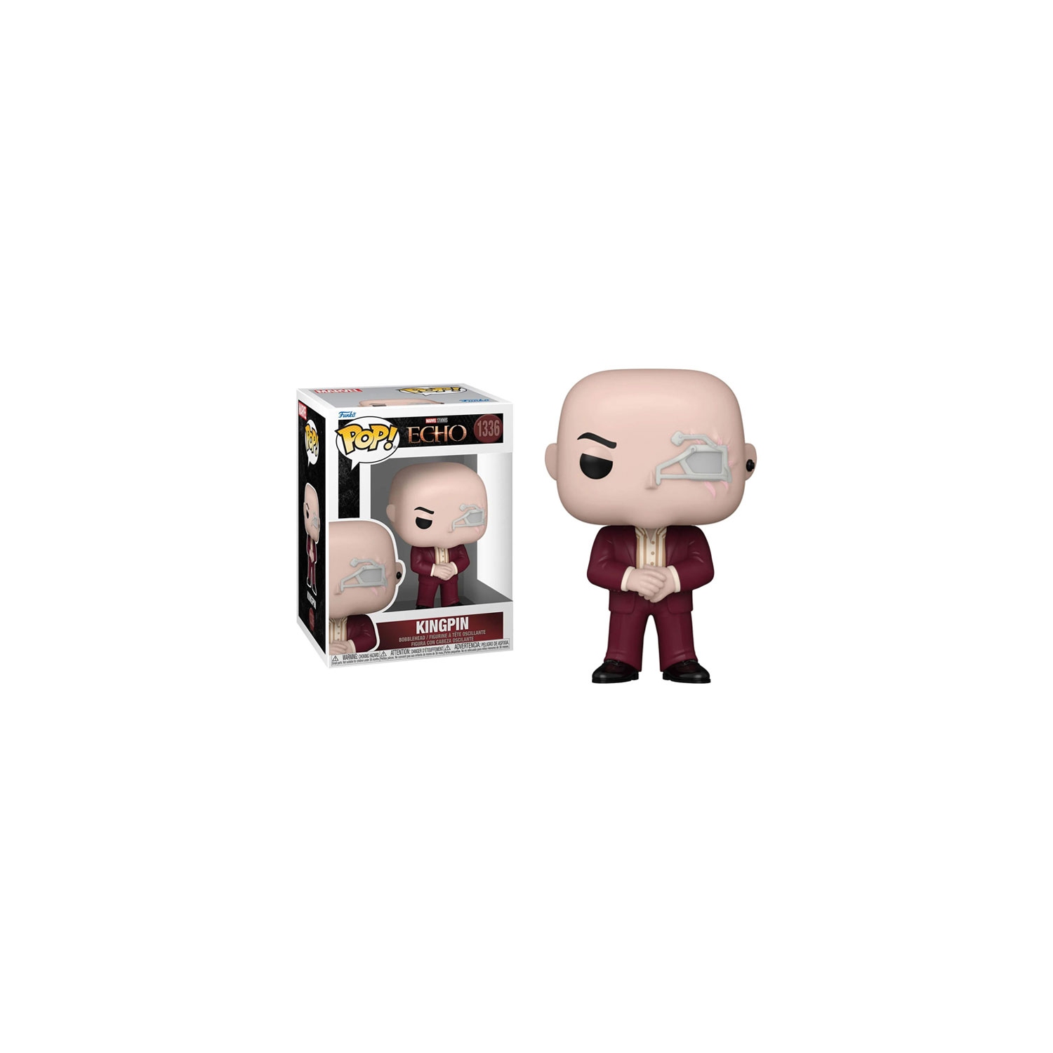 Figurine Pop! De Funko Marvel Echo Vinyl à tête branlante Kingpin n° 1336