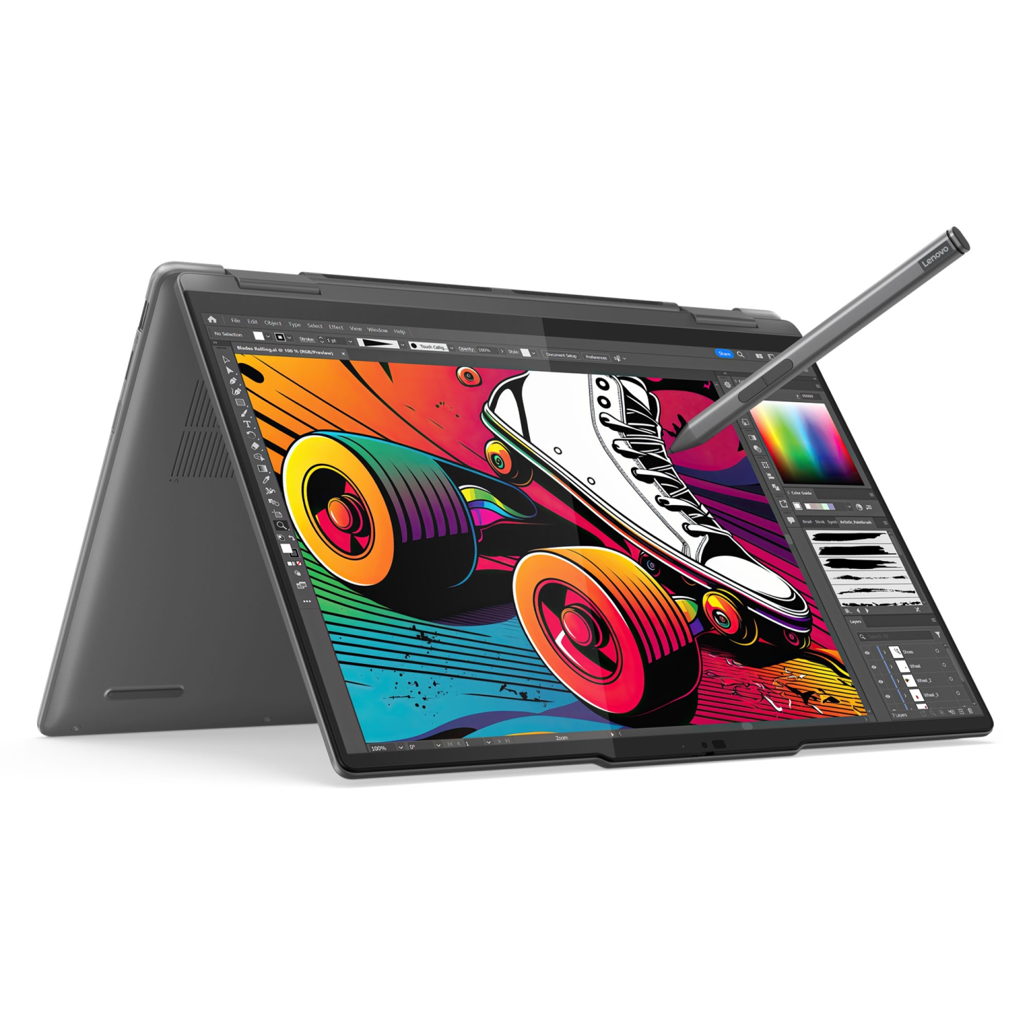 Lenovo Yoga 7i 2-in-1 Laptop, 14" IPS Glass, Intel Core Ultra 5 125U, 16GB, 1TB SSD