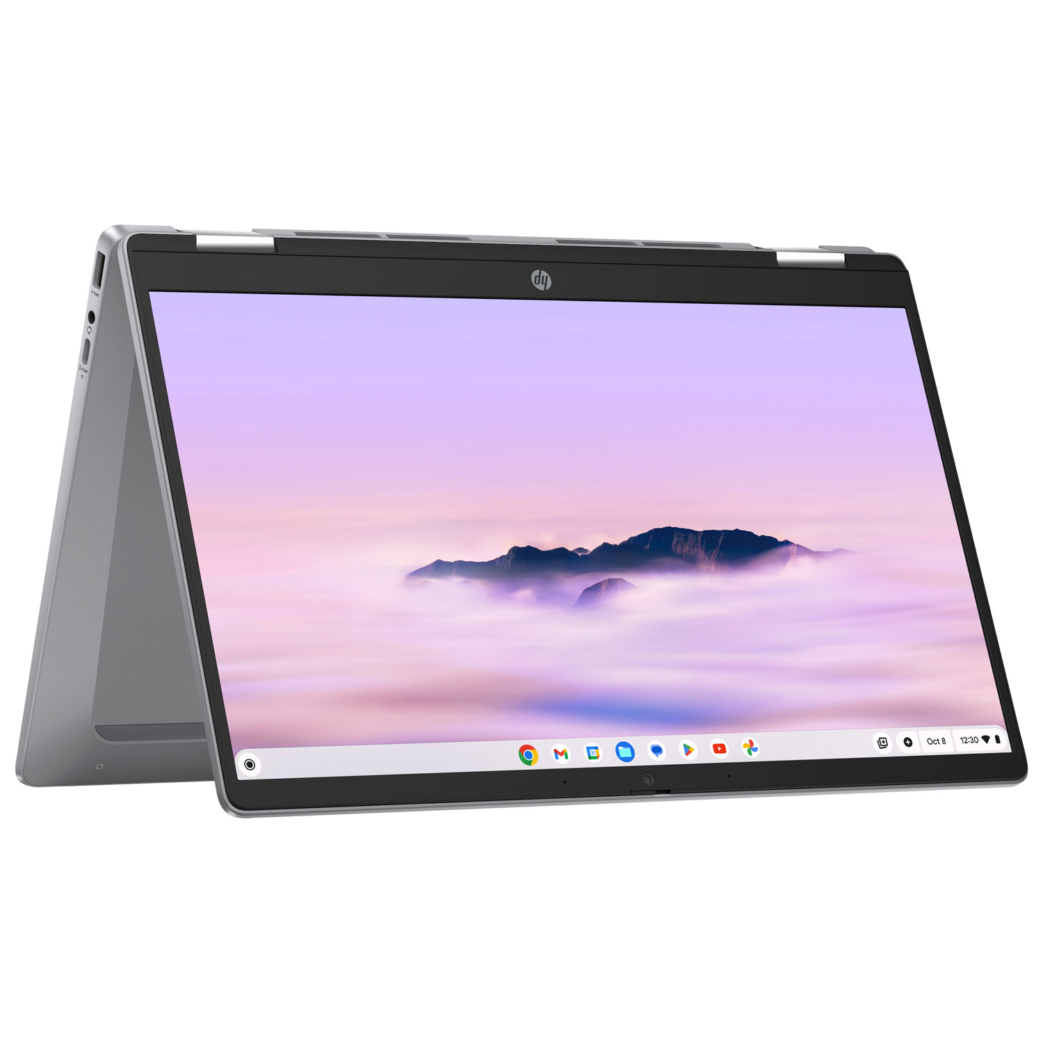 HP 14" x360 Chromebook w/ 1 year of Gemini Advanced (Intel Core i3-N305/128GB/8GB RAM/ChromeOS)