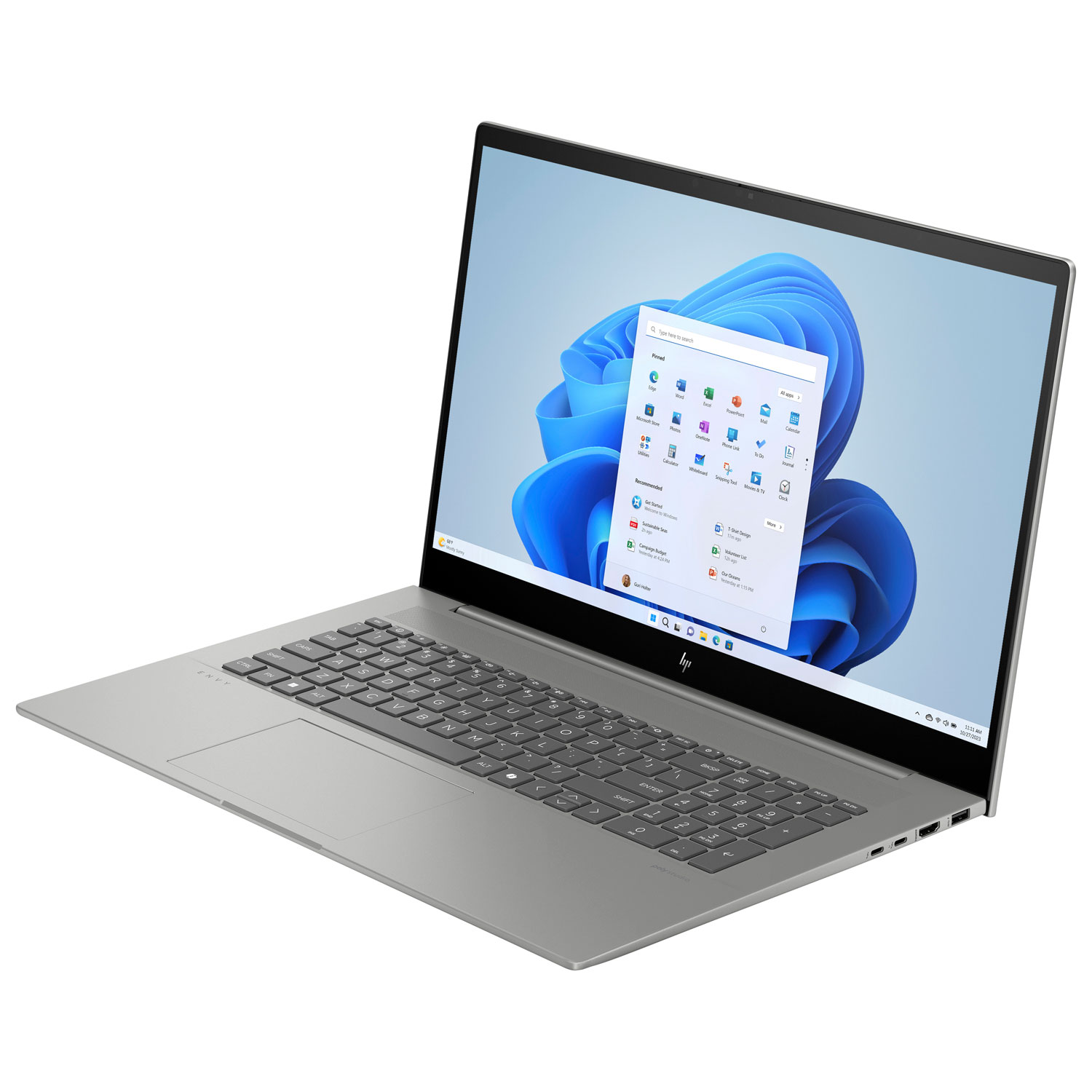 HP Envy 17.3" Laptop - Mineral Silver