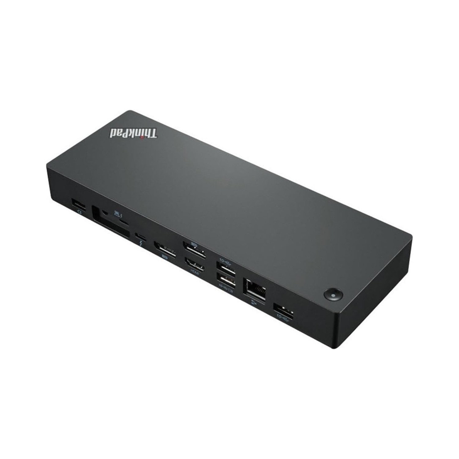 Lenovo Commercial Thunderbolt 4 Workstation Dock - Black, Red