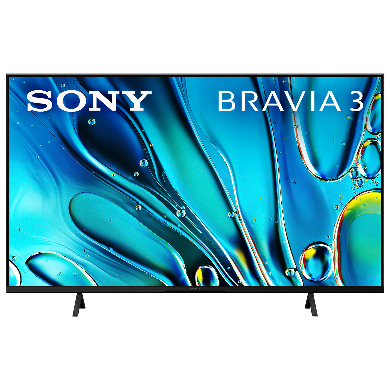 Sony Bravia 3 43" 4K UHD HDR LED Smart Google TV (K43S30B) - 2024
