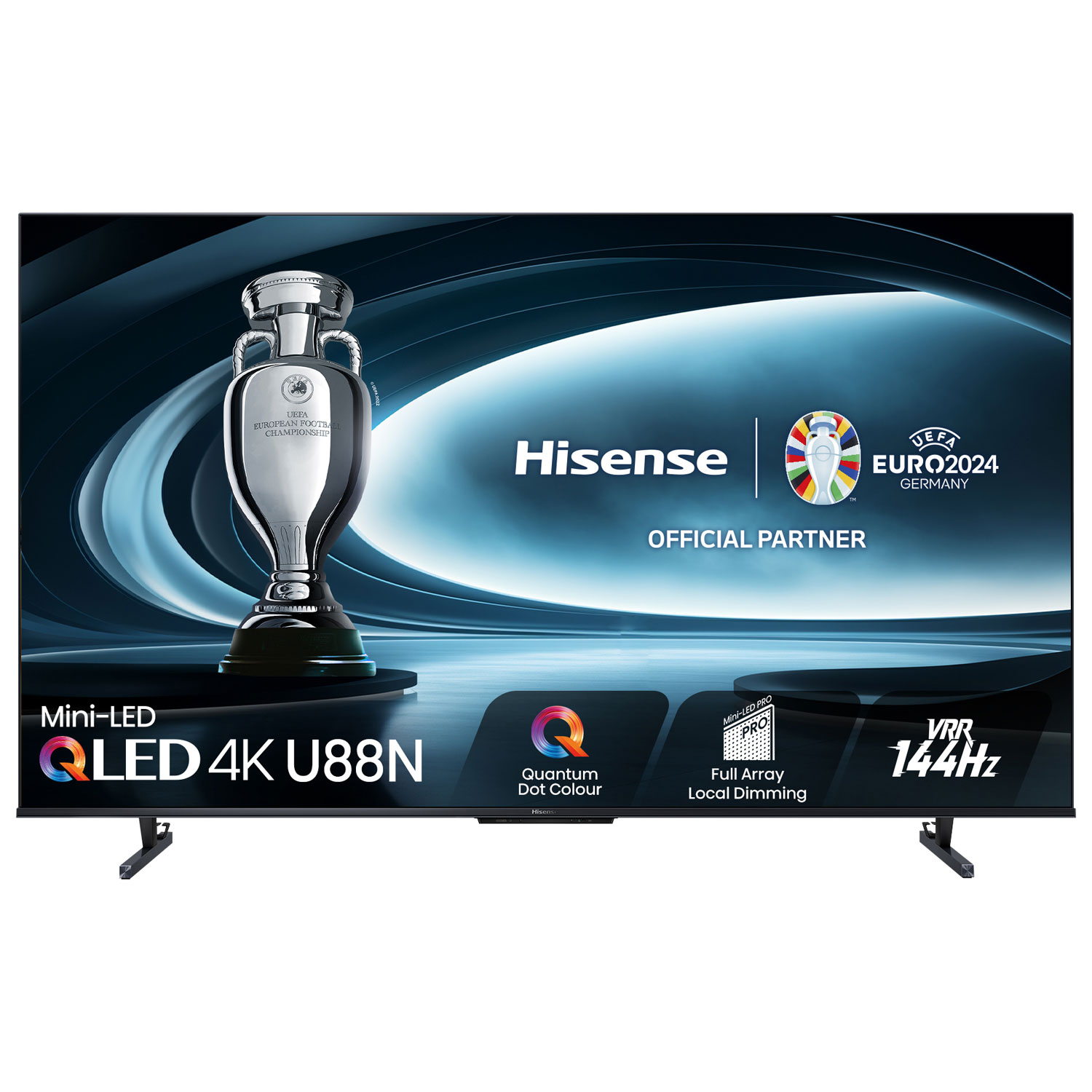 Hisense 55" 4K UHD HDR Mini LED Pro QLED Smart Google TV (55U88N) - 2024