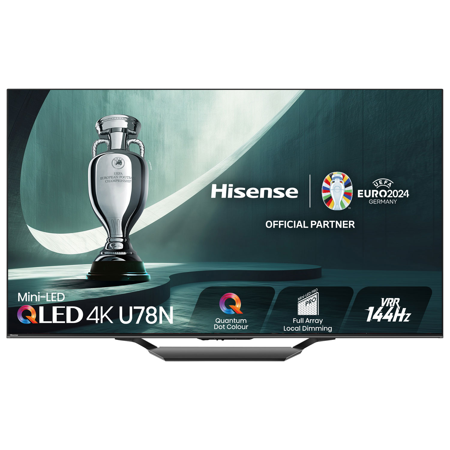 Hisense 65" 4K UHD HDR Mini LED QLED Smart Google TV (65U78N) - 2024