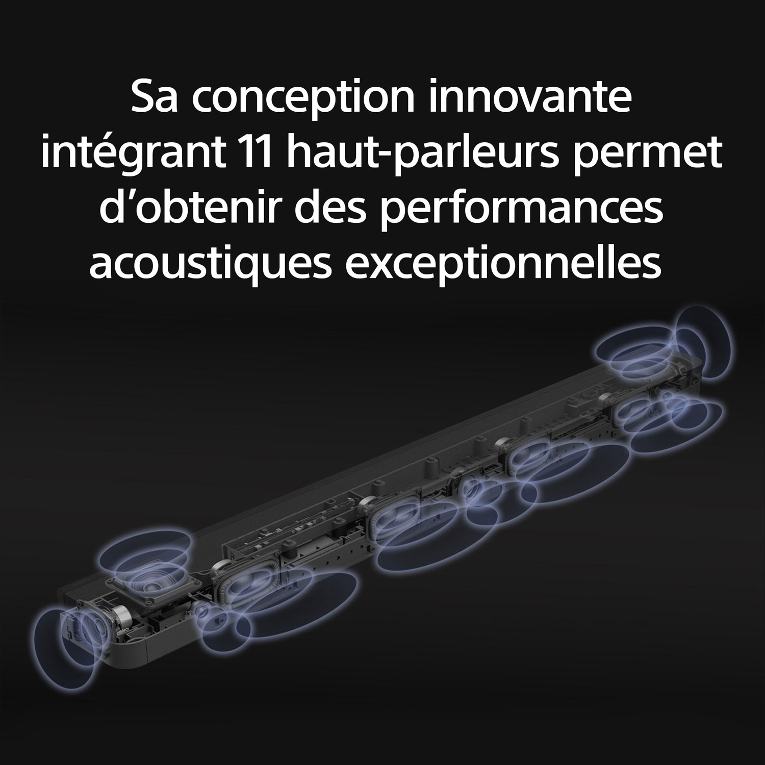 Sony BRAVIA Theatre Bar 8 Sound Bar with 11 Total Speakers & Dolby Atmos/DTS:X