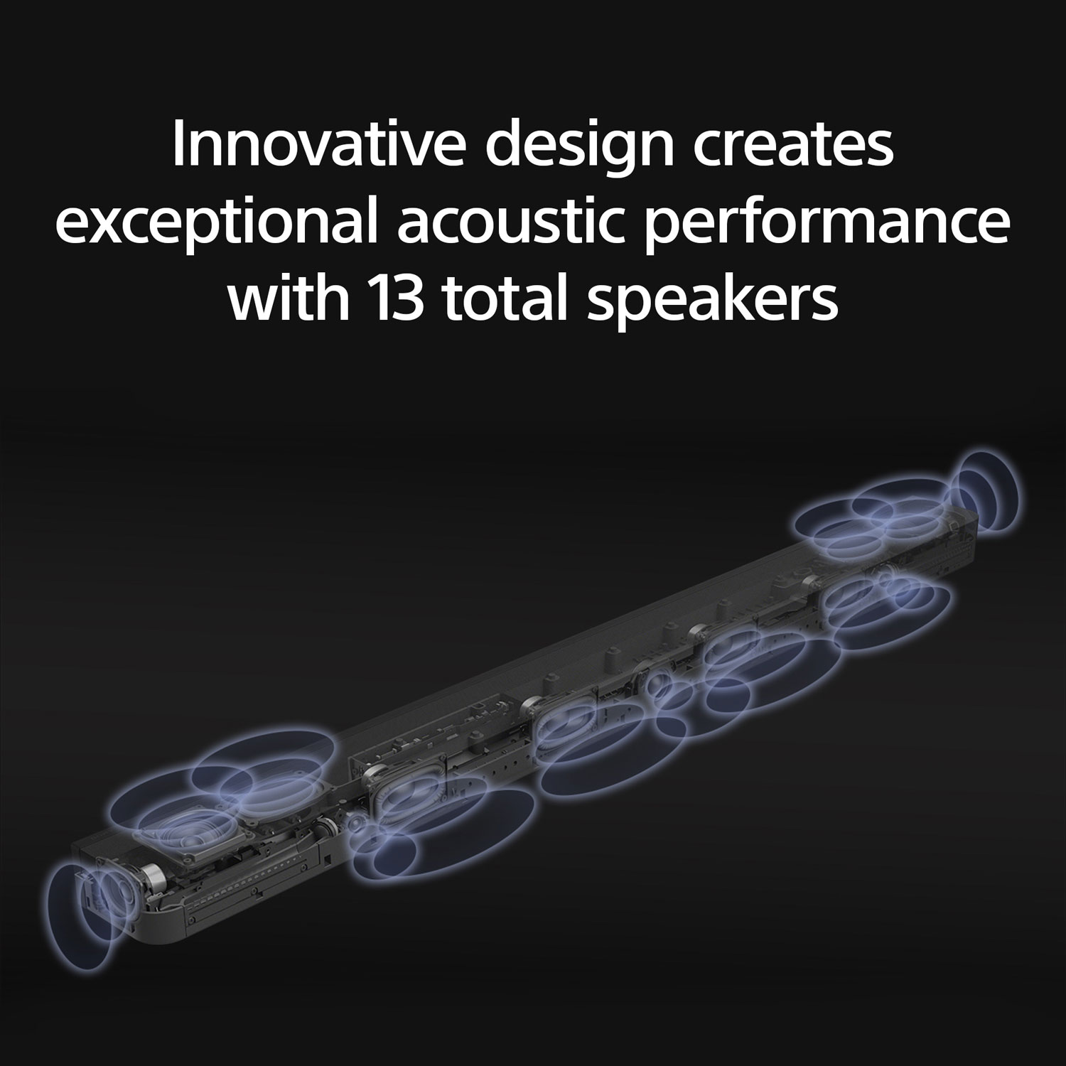 Sony BRAVIA Theatre Bar 9 Sound Bar with 13 Total Speakers & Dolby Atmos/DTS:X