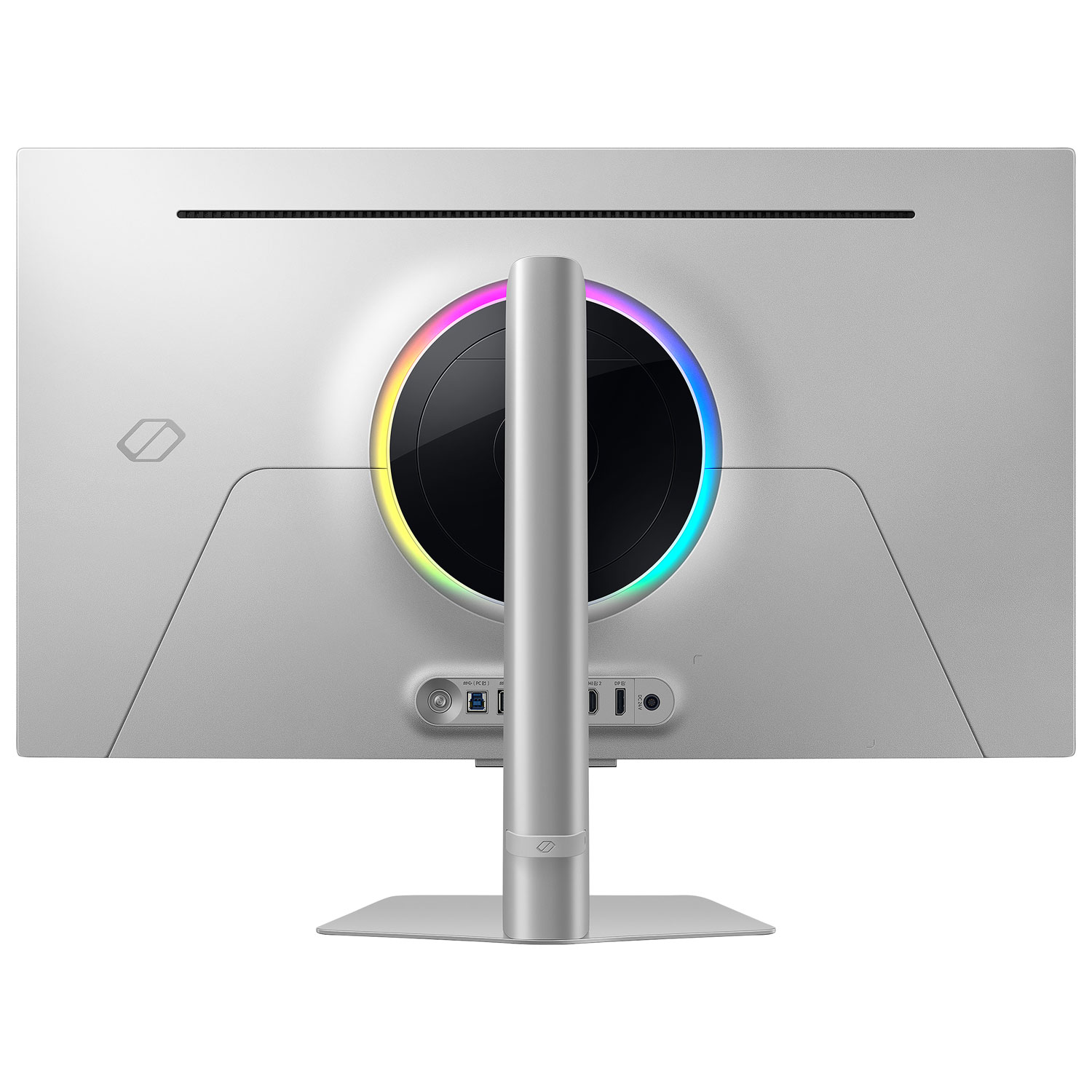 Moniteur DELO UHD 4K gàg 0,03 ms 240 Hz FreeSync/G-Sync 32 po de Samsung - Blanc