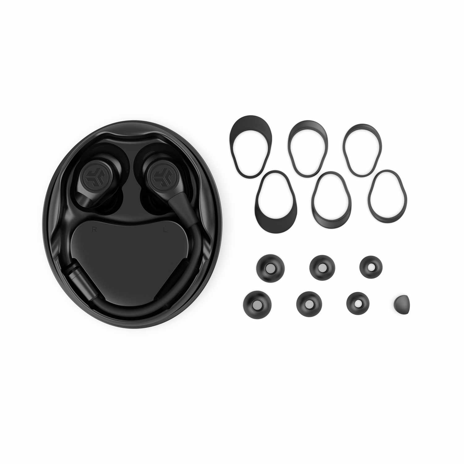 JLab Work Buds True Wireless Earbuds | Black