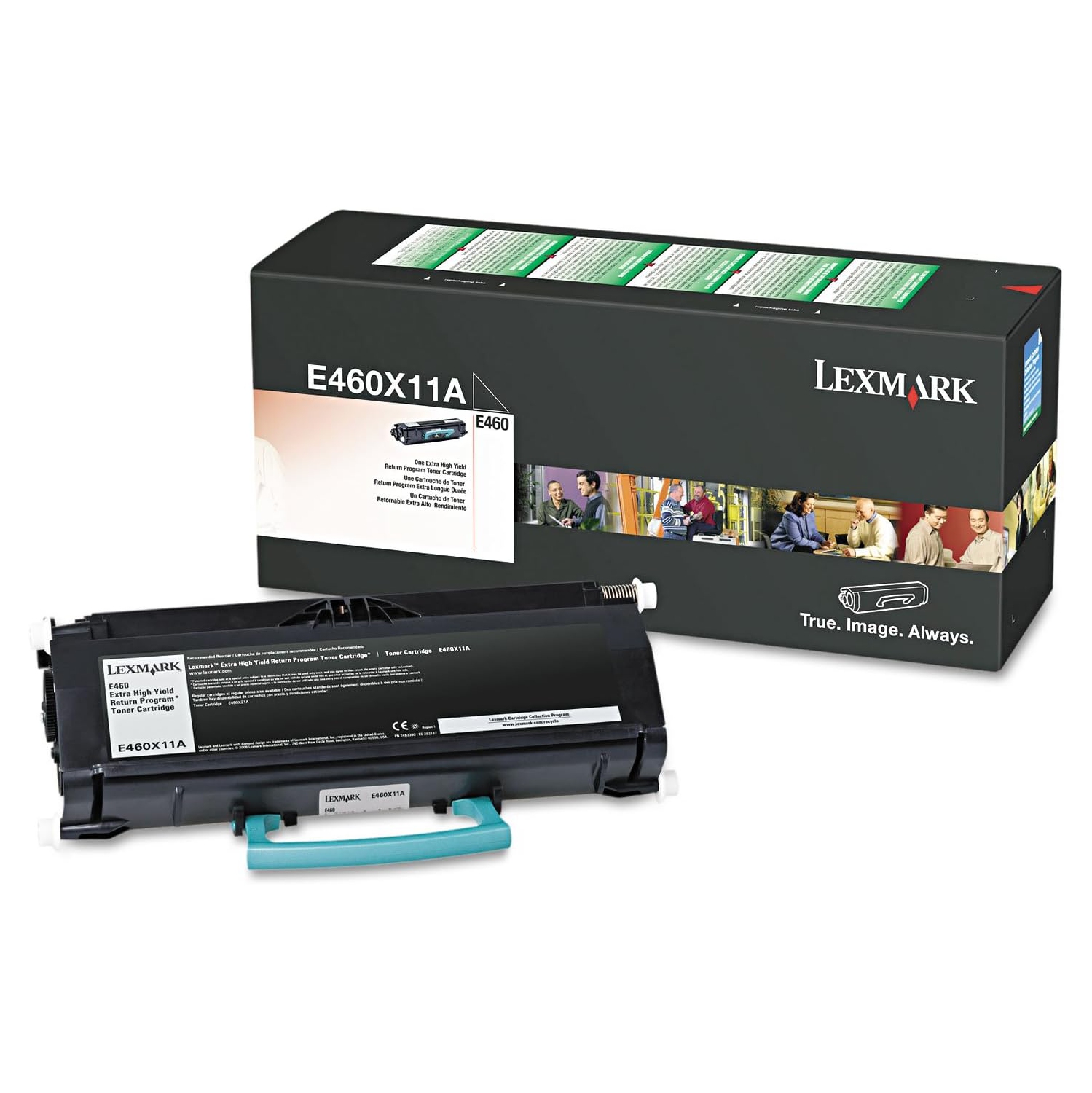 ** 365 DAYS WARRANTY ** Lexmark E460X11A. Black Original Extra High-Yield Toner Cartridge, For: E460DTN, E460DW, E462DTN. By AZURIX-DEALS CANADA