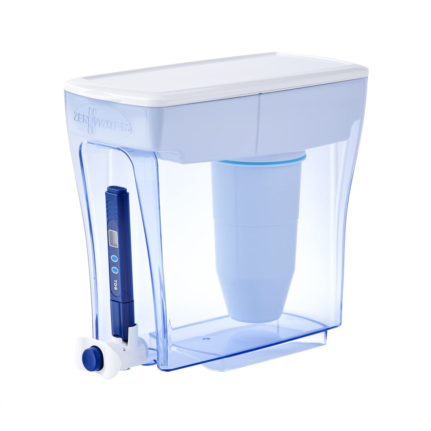 ZeroWater 20-Cup Ready-Pour 5-Stage Water Filter Pitcher 0 TDS for Improved Tap Water Taste