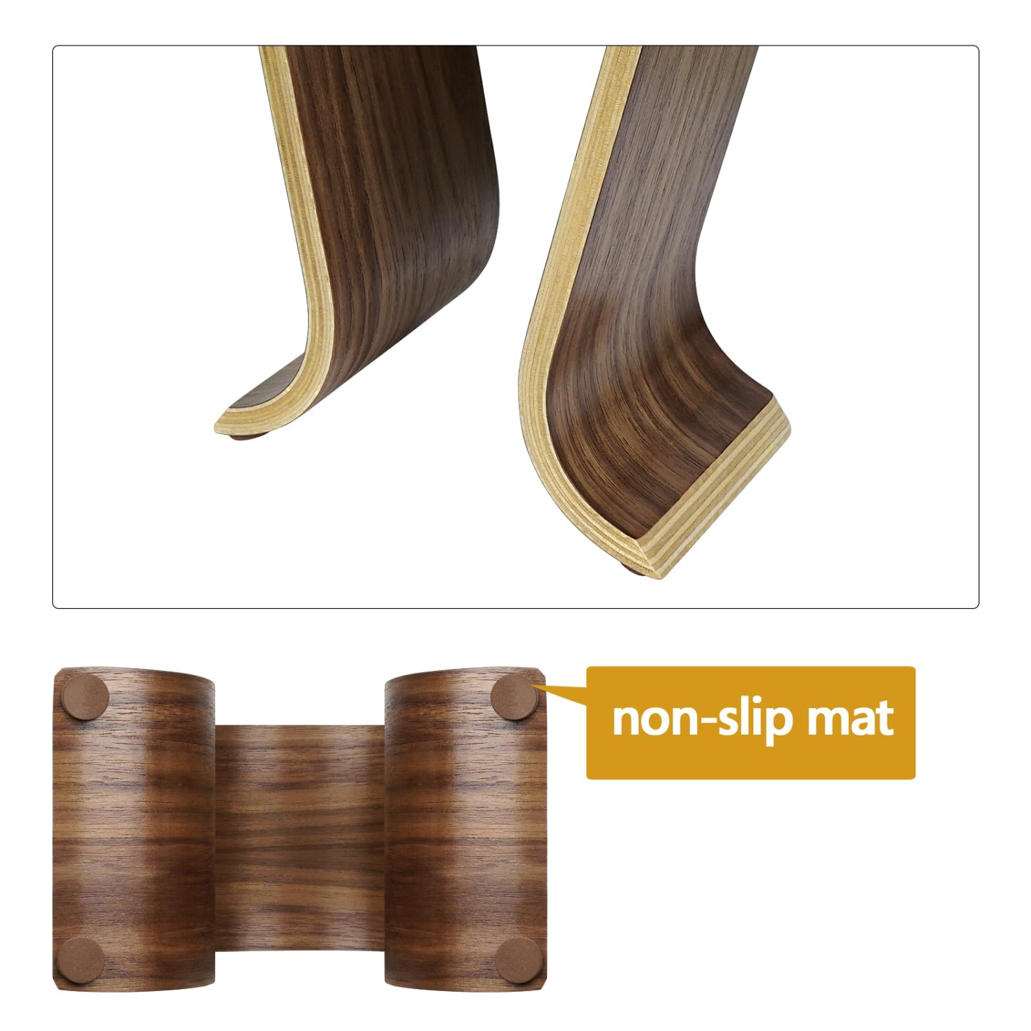 Wooden gaming Headphones Stand Headphone Display Stand Earphone Display hanger