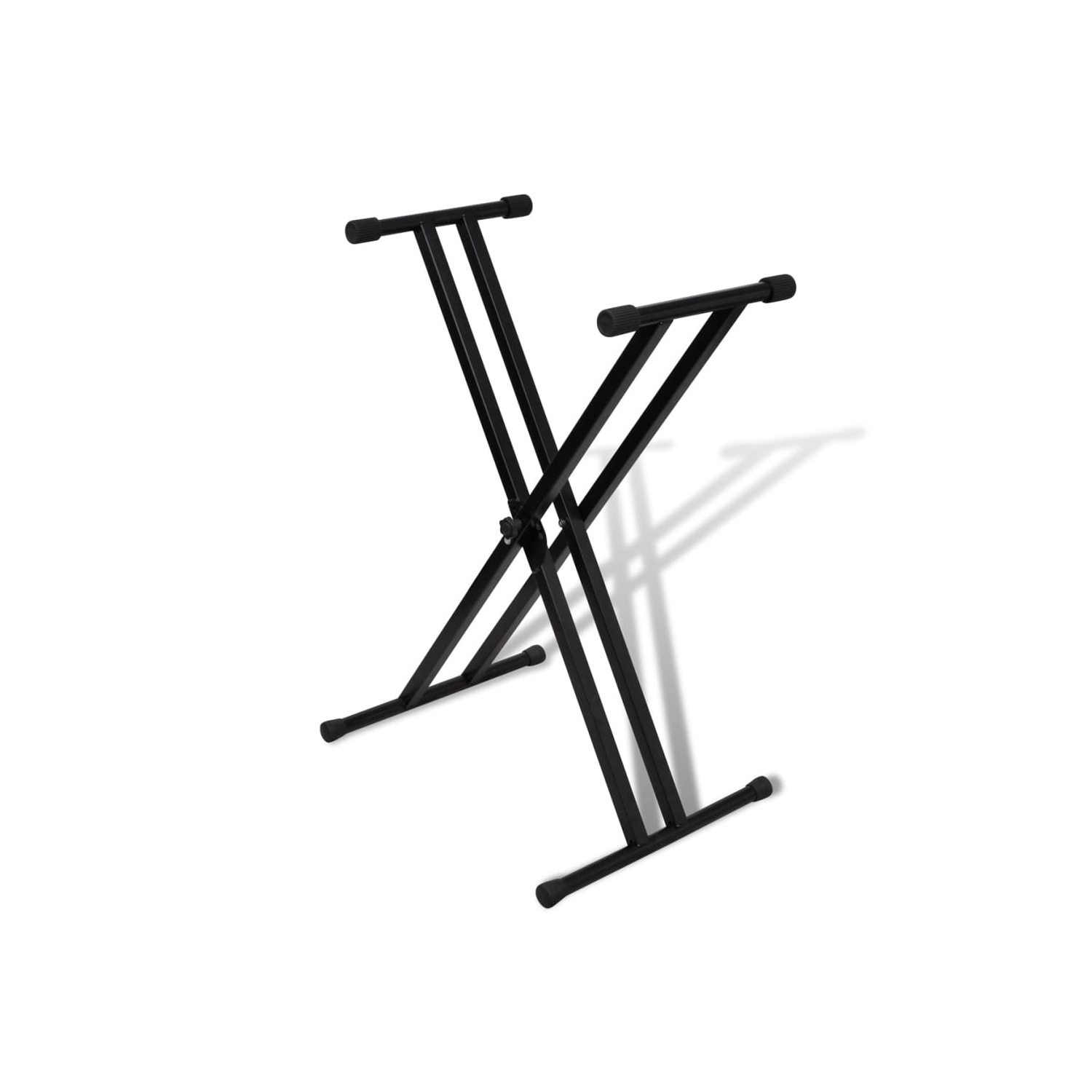 Support en X réglable à double barre pour clavier
