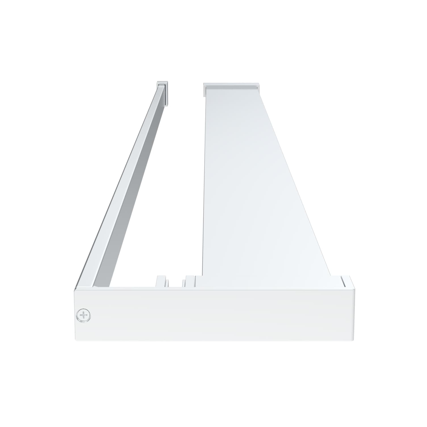 vidaXL Walk-in Shower Wall with Shelf Chrome 80x195 cm ESG Glass&Aluminium