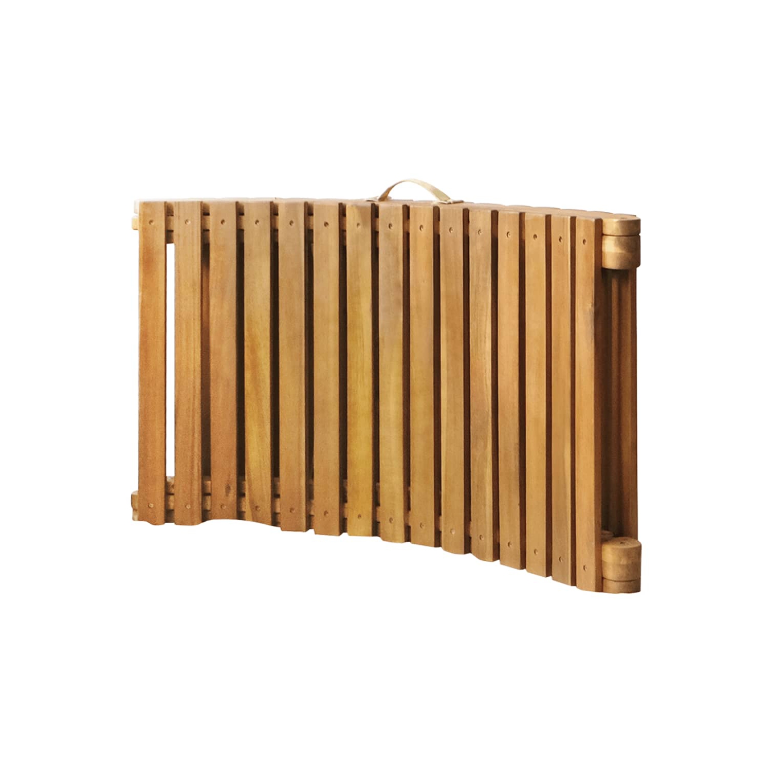 Chaises longues VidaXL 2 pièces avec coussins bois d'acacia massif