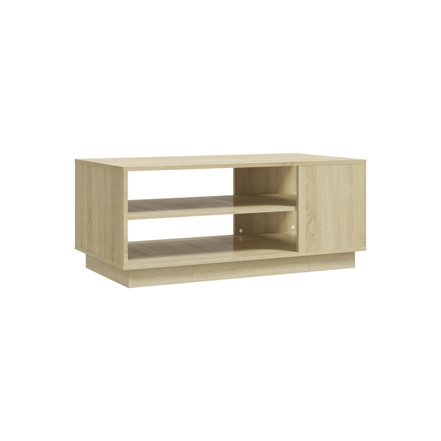 vidaXL Coffee Table Sonoma Oak 102x55x43 cm Engineered Wood