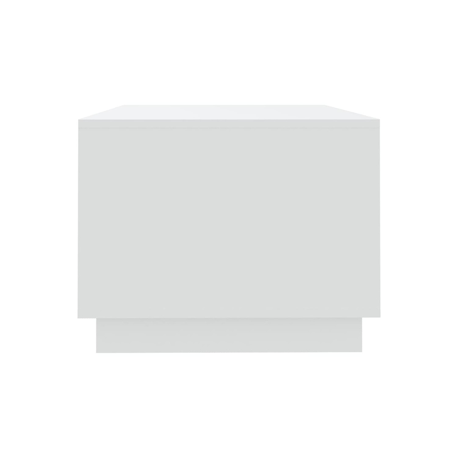 vidaXL Coffee Table White 102x55x43 cm Engineered Wood