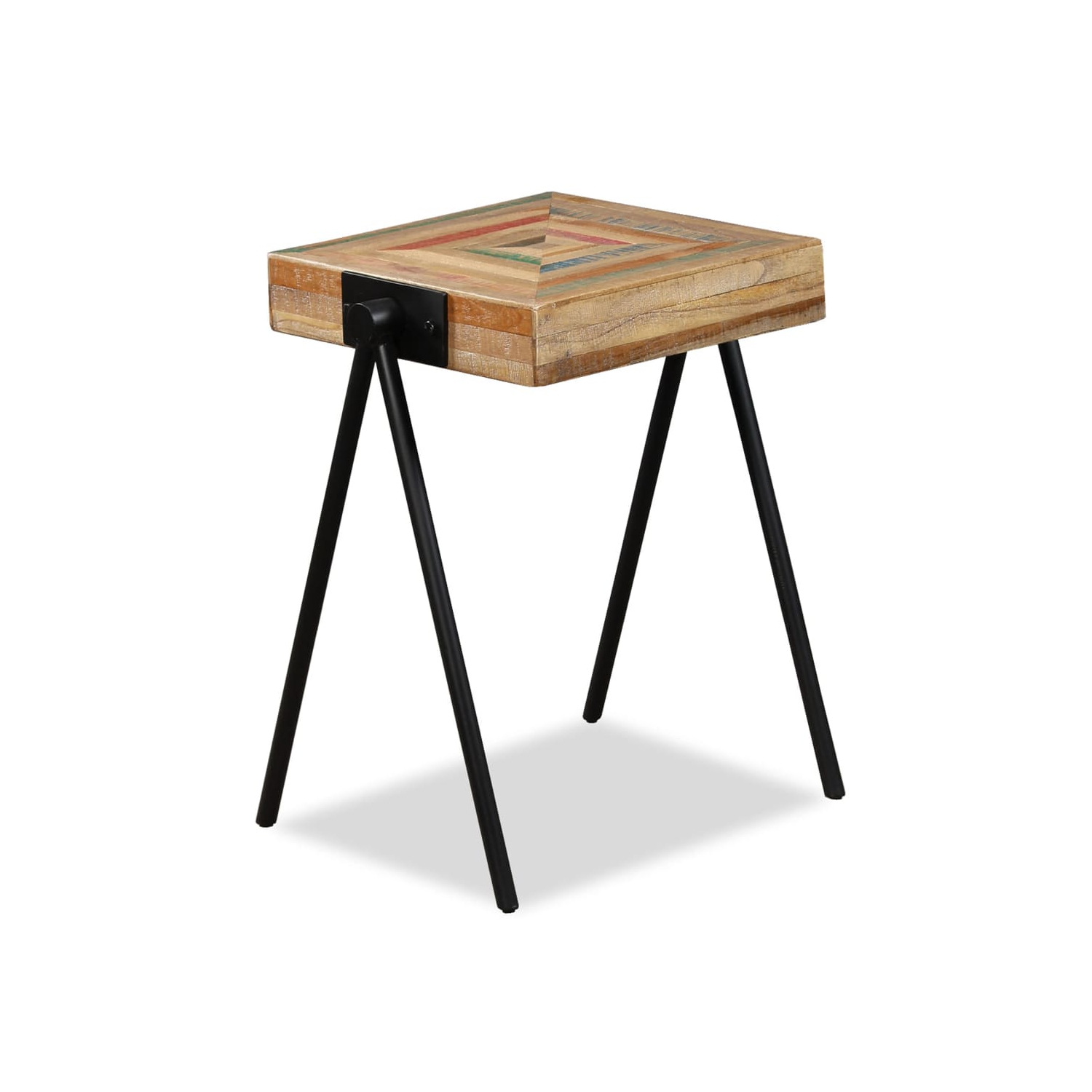 vidaXL Side Table Solid Reclaimed Teak