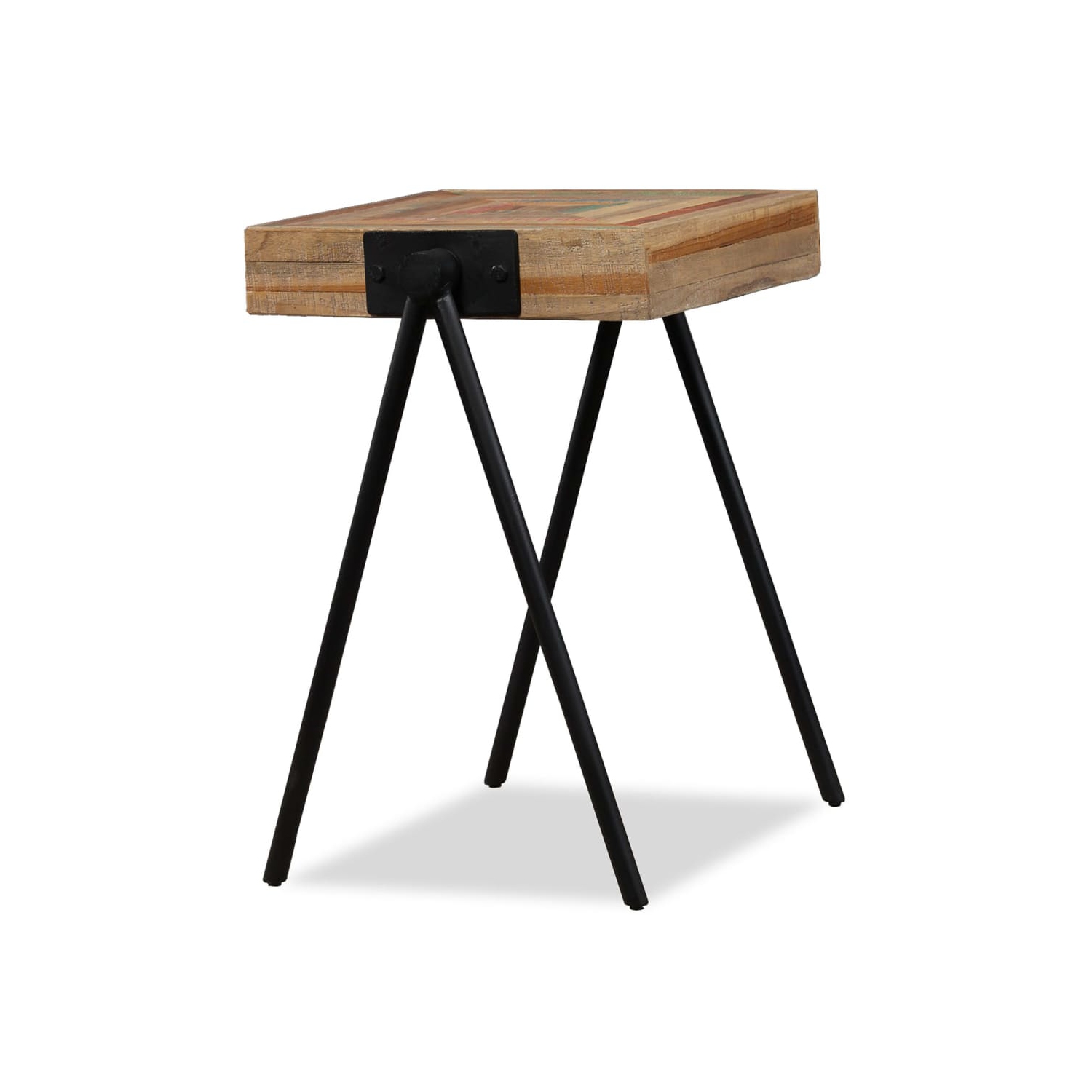 vidaXL Side Table Solid Reclaimed Teak
