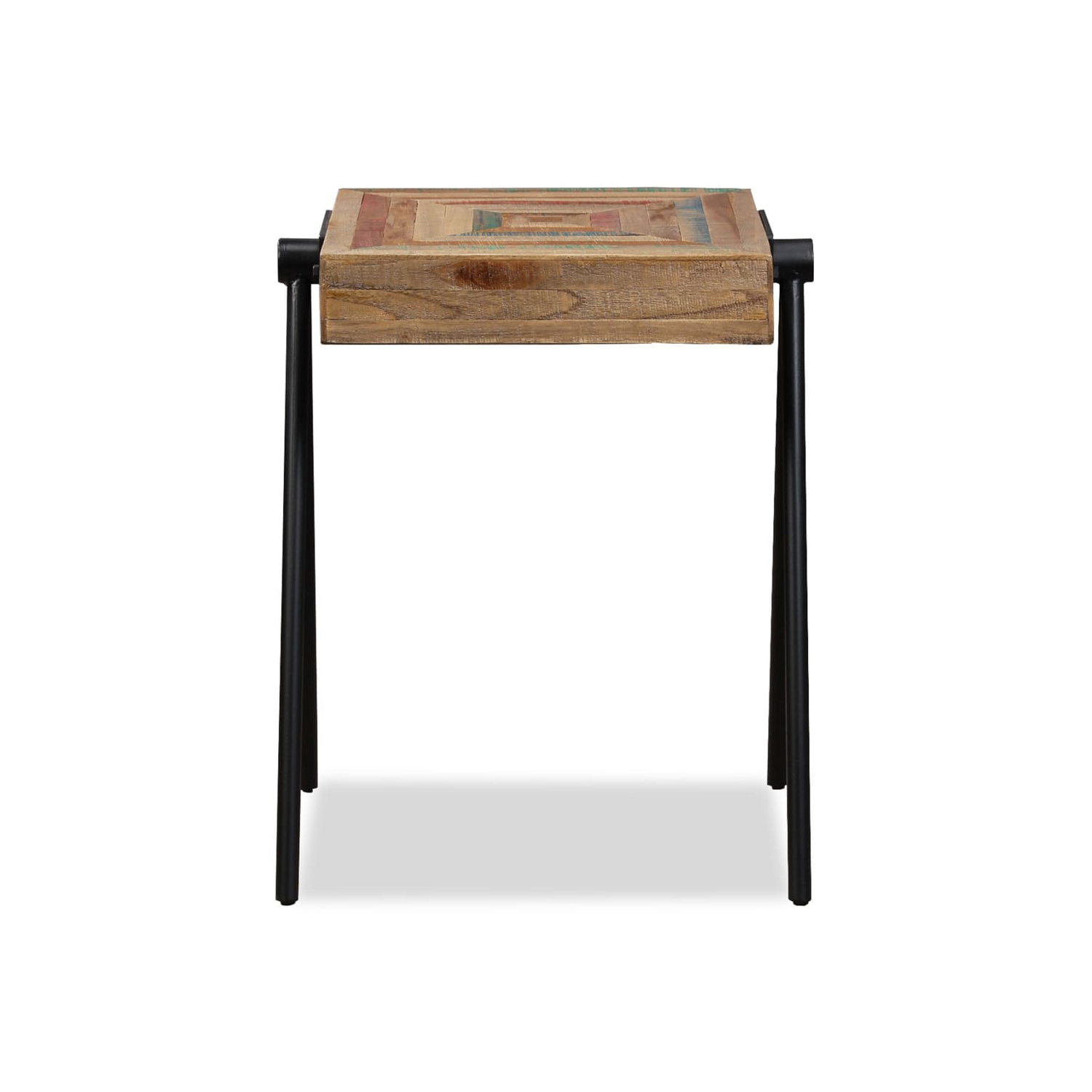 vidaXL Side Table Solid Reclaimed Teak