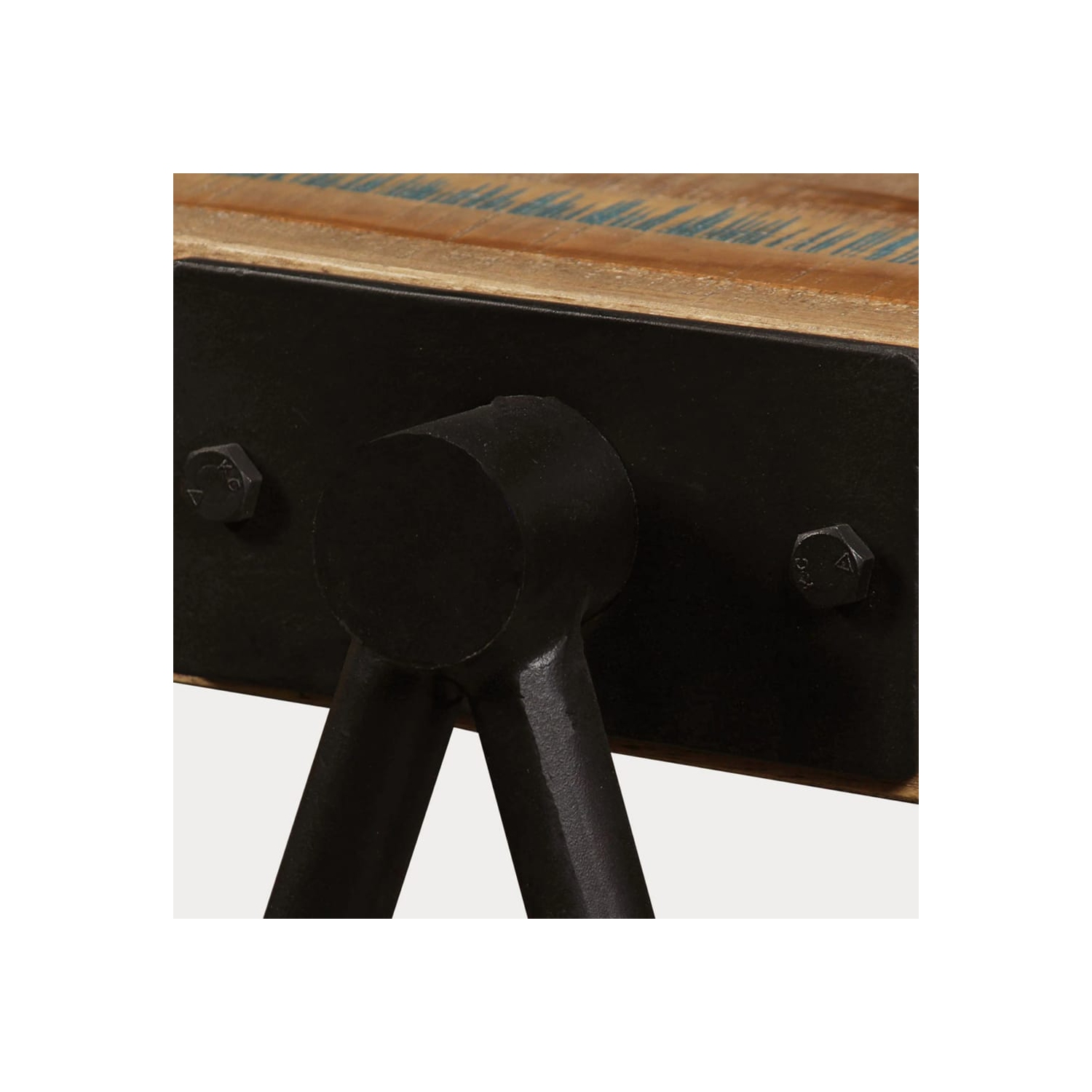 vidaXL Side Table Solid Reclaimed Teak