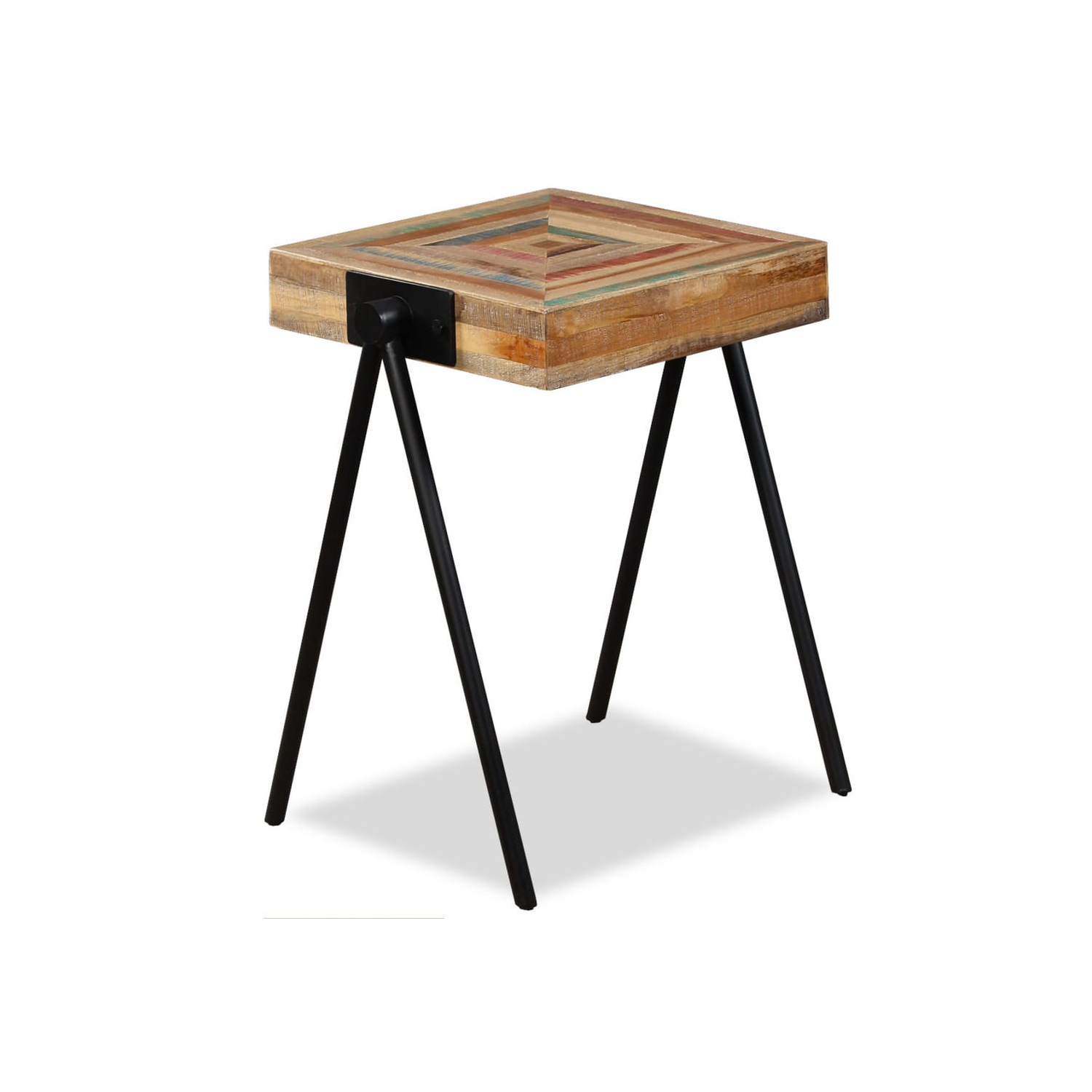 vidaXL Side Table Solid Reclaimed Teak