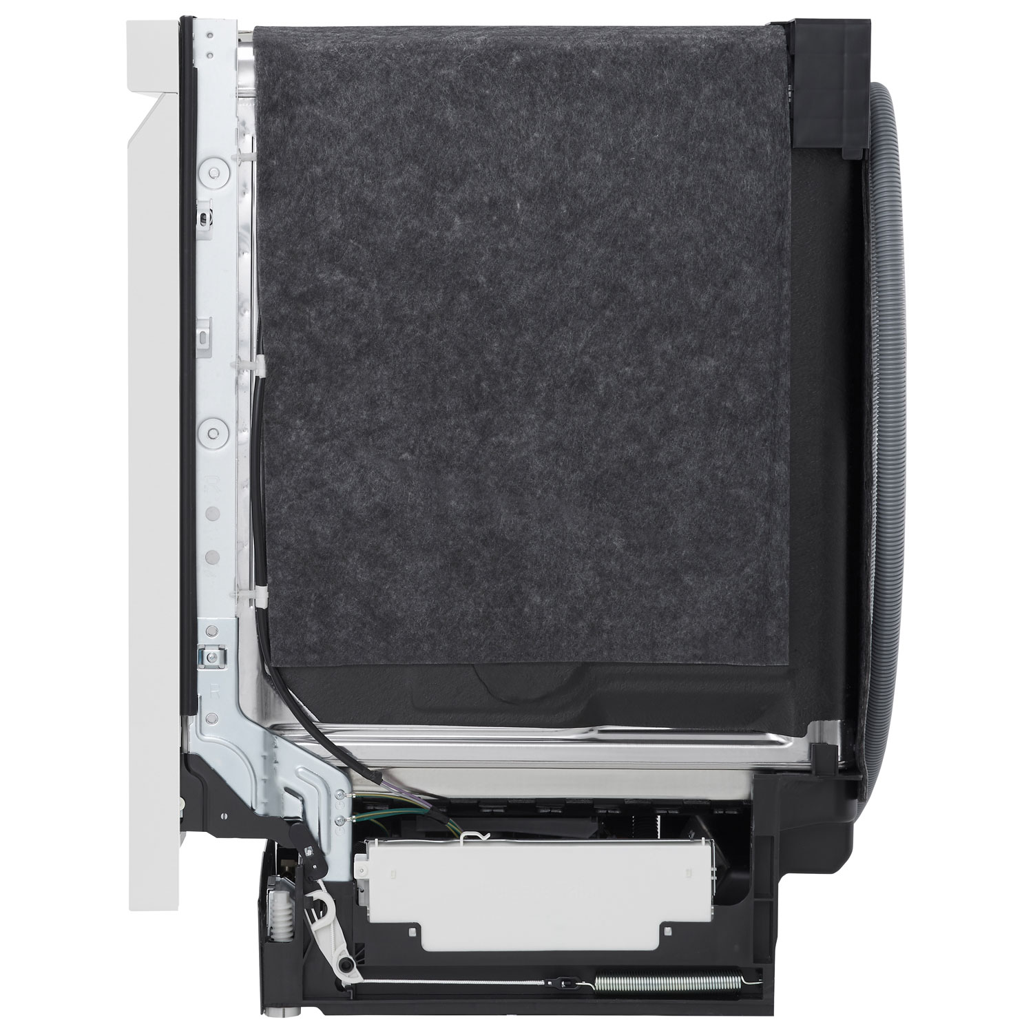 LG 24" 48dB Built-In Dishwasher with Third Rack - White