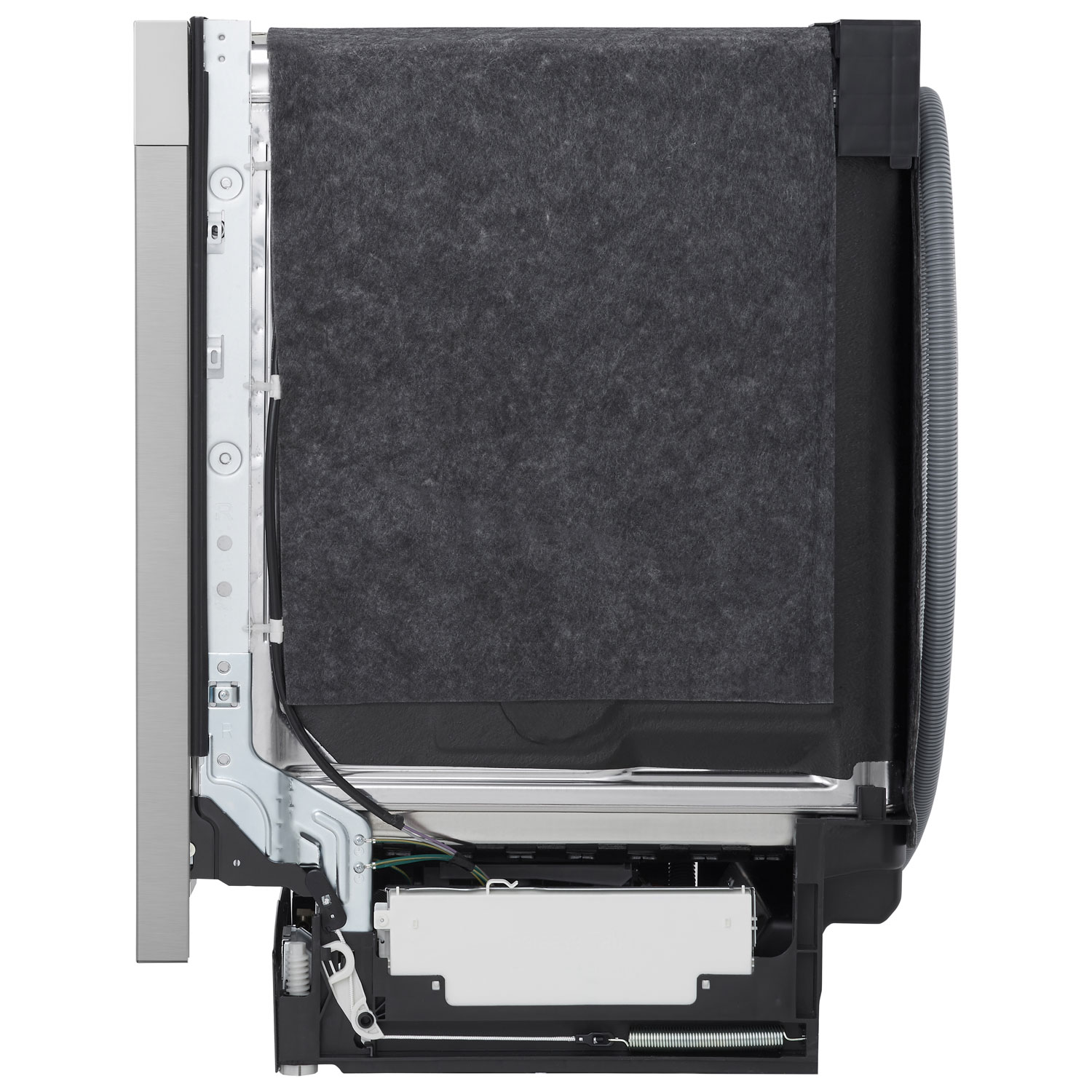 Lave-vaisselle encastrable 24 po 50 dB avec troisième panier de LG - Acier inoxydable