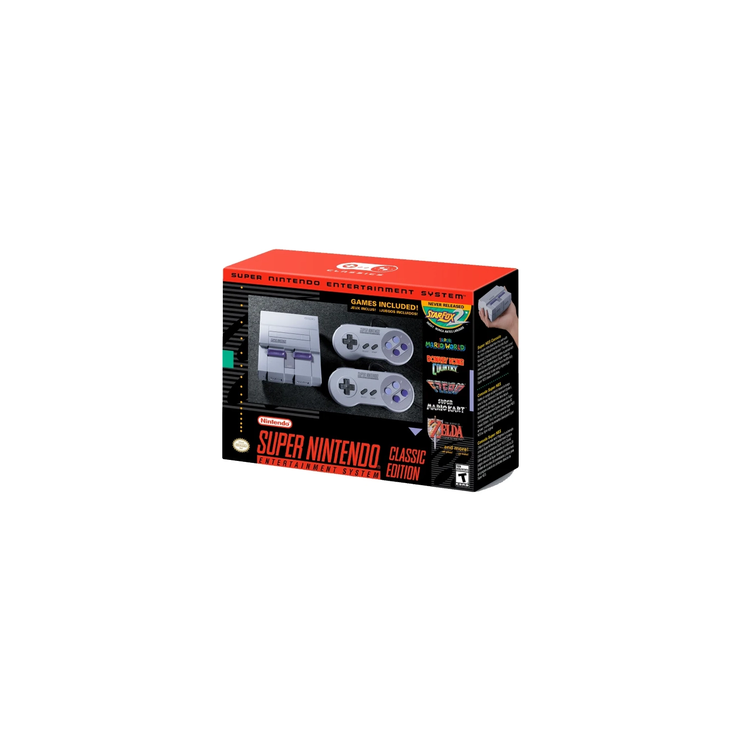 Super Nintendo Entertainment System SNES Classic Mini - NTSC Edition [Retro System] - Open Box