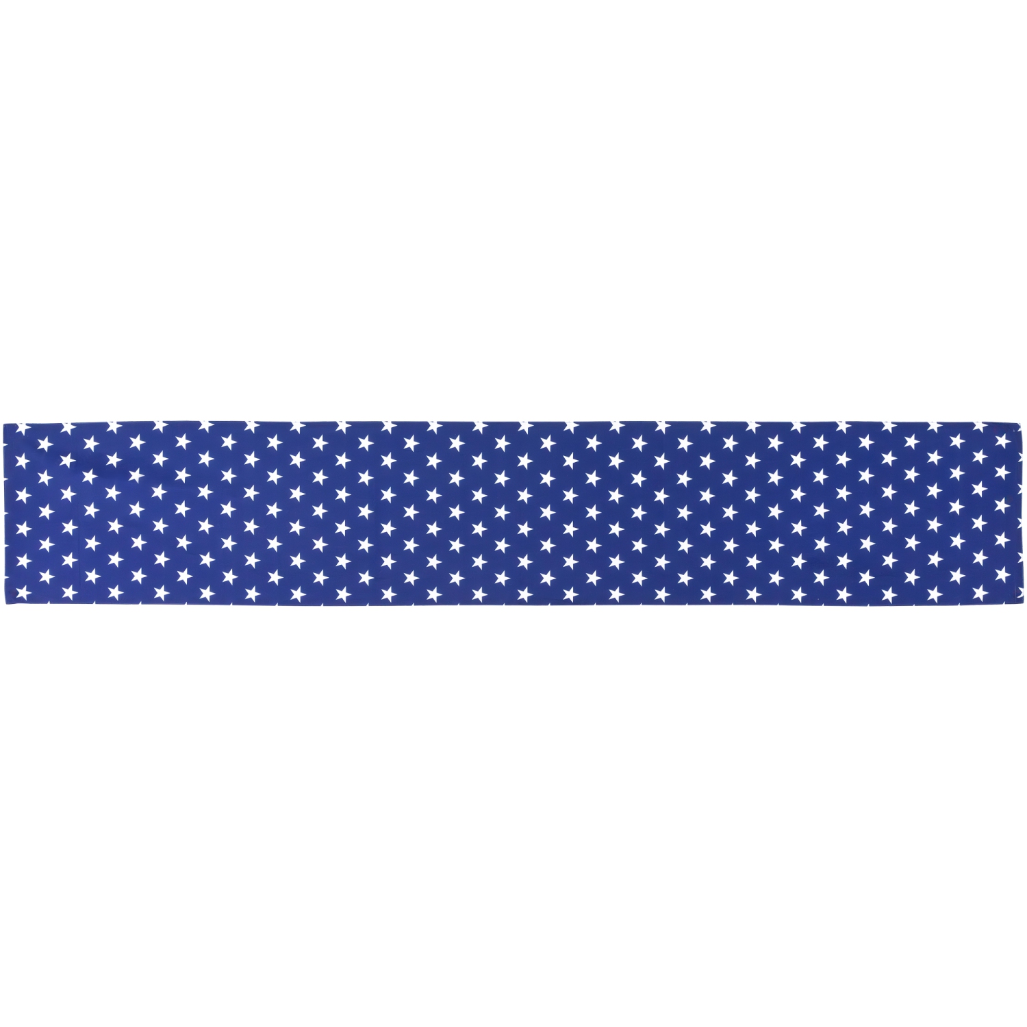 Patriotic Stars Table Runner - 72" - Blue and White