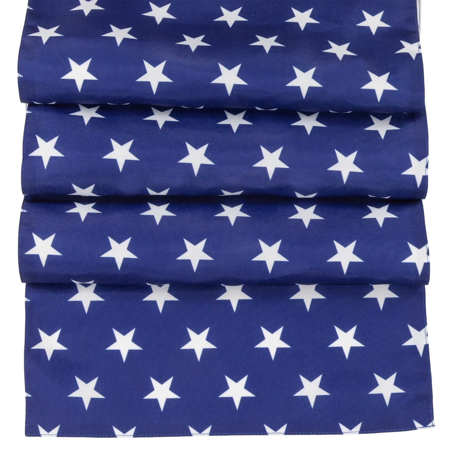 Patriotic Stars Table Runner - 72" - Blue and White