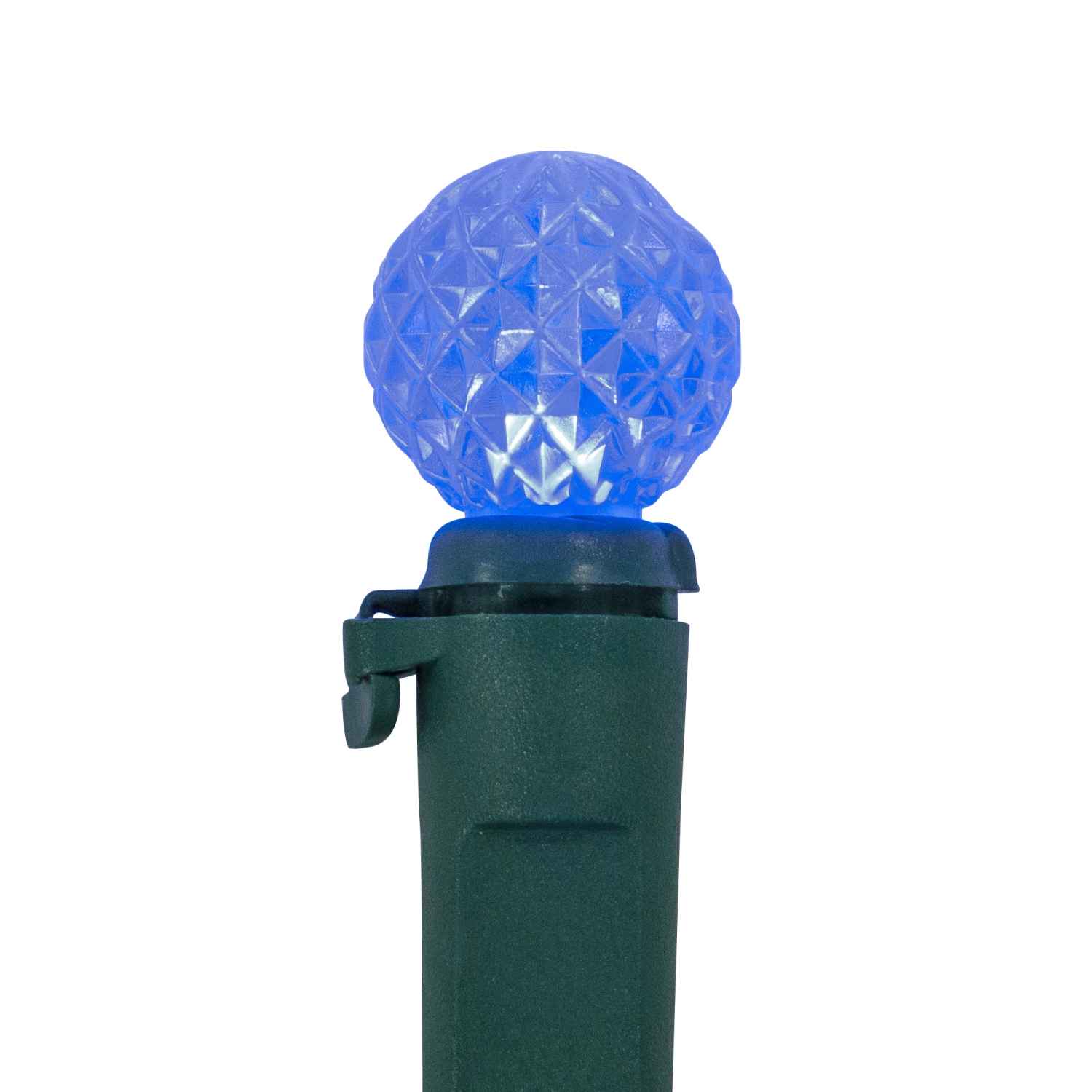 LED G12 Berry Christmas Lights - Multicolor - 16' Green Wire - 50ct