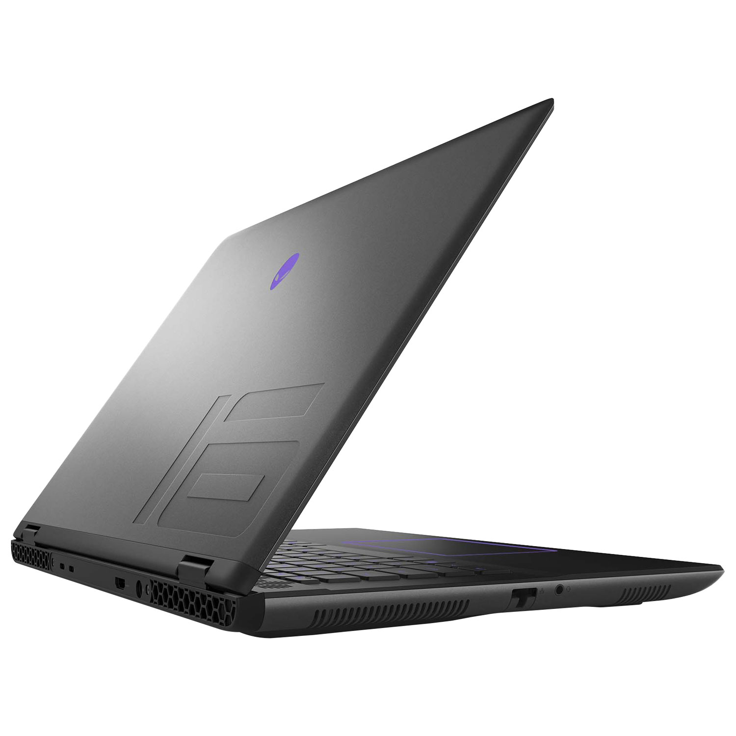 Portable de jeu de 16 po de Alienware - Lune métallique foncée