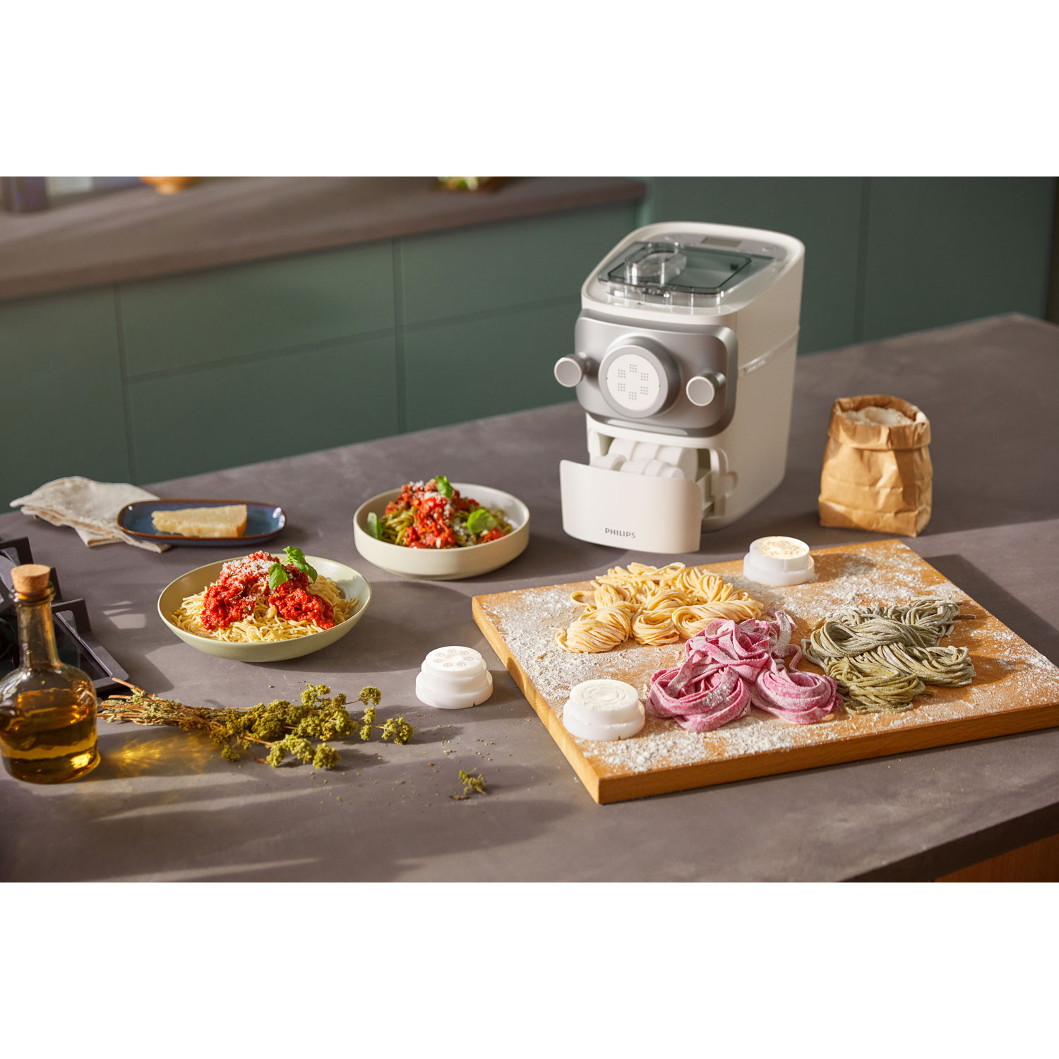 Philips Smart Artisan Pasta & Noodle Maker Plus - White