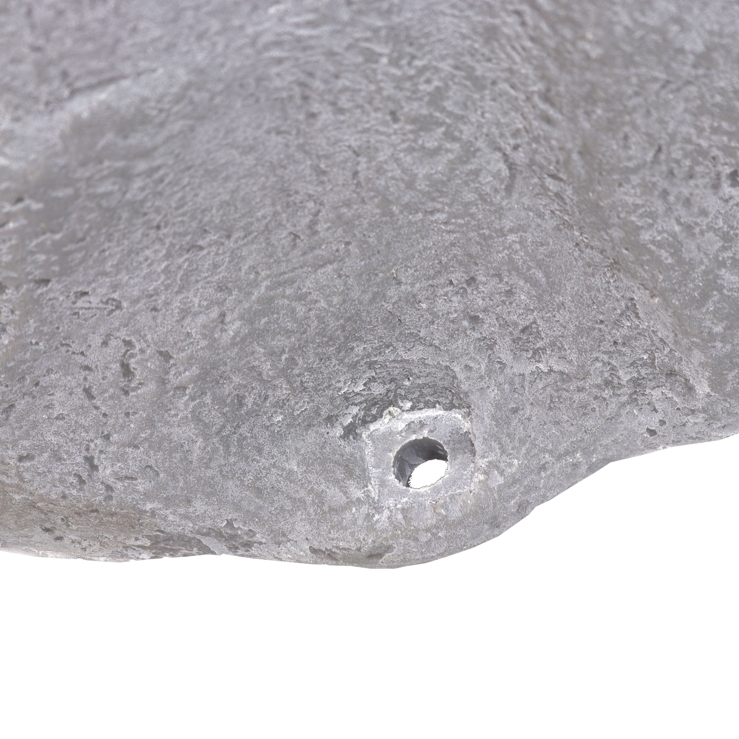 Roche artificielle à profil bas avec piquets Sunnydaze - Gris