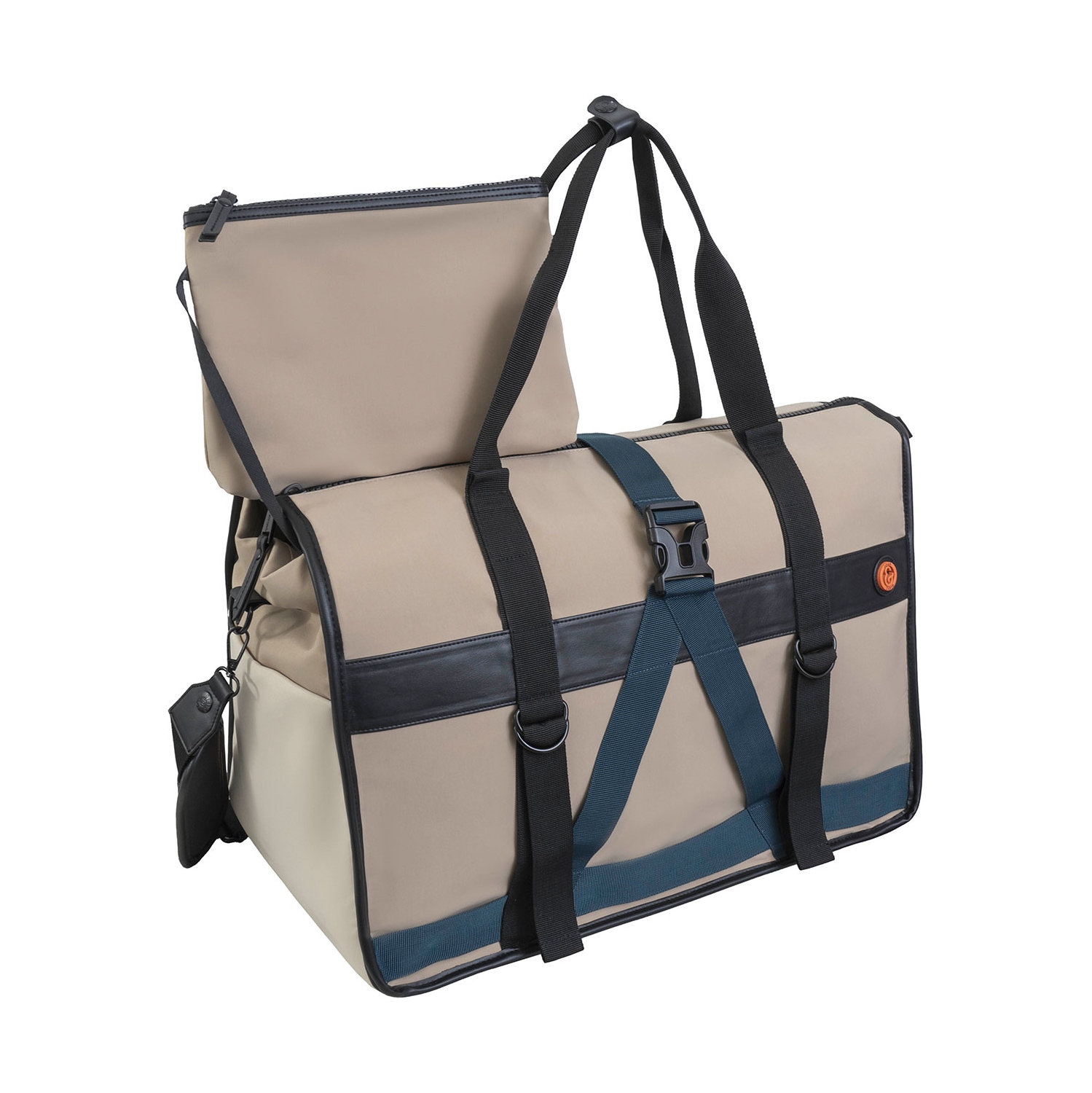 Sac de voyage fourre-tout en nylon mat de 20 po de Joan & David