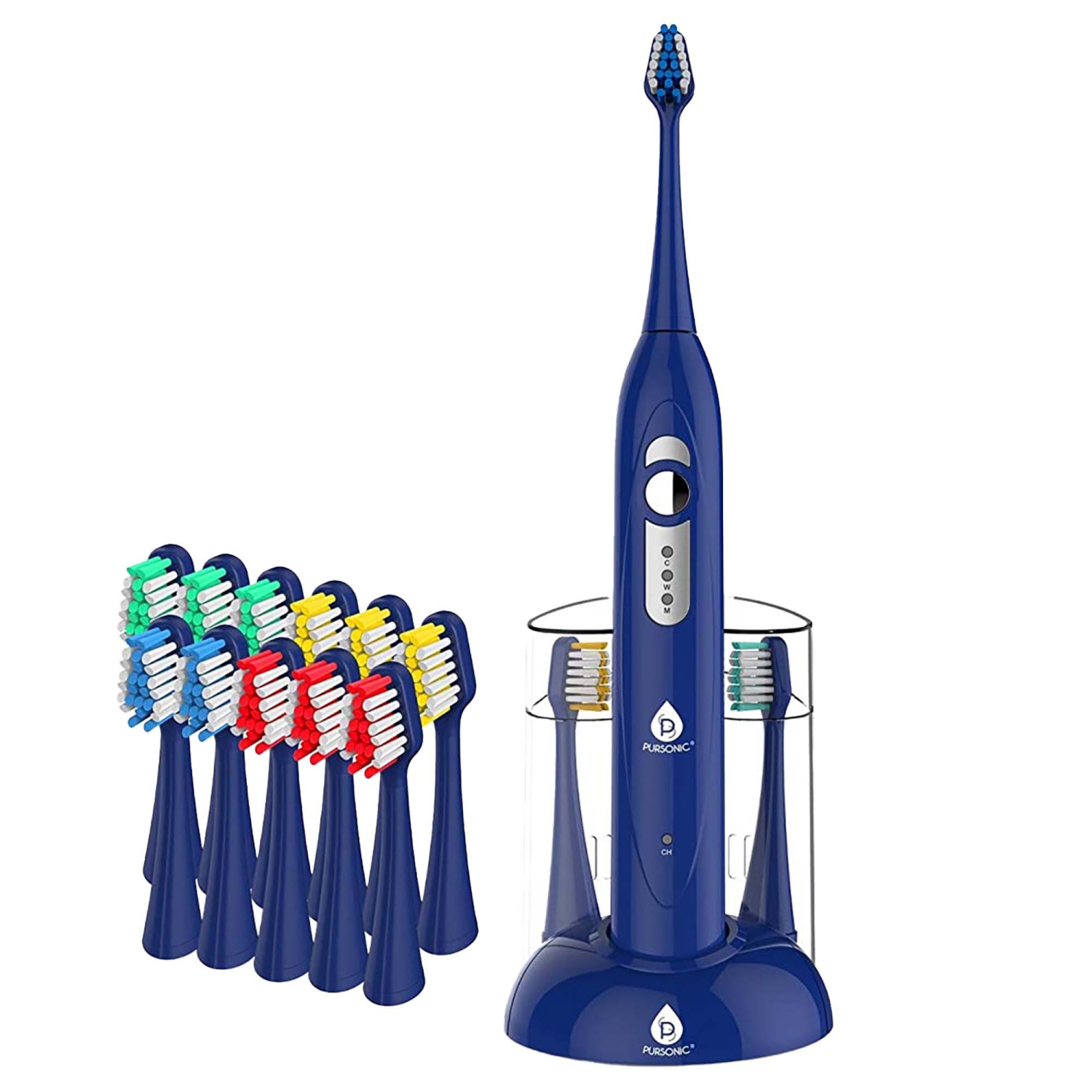 Pursonic SPM Sonic movement Rechargeable Electric Toothbrush - Blue