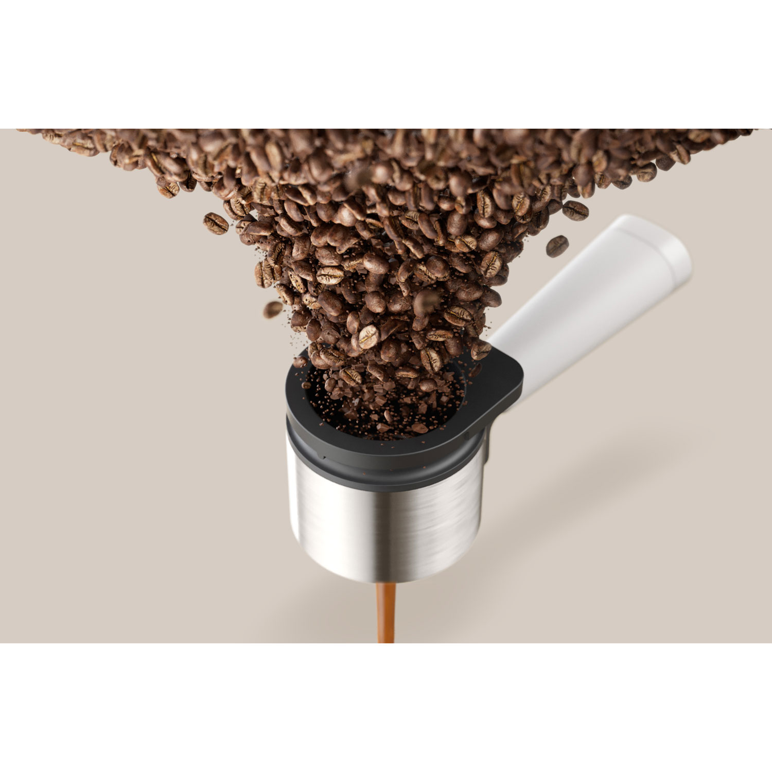 Philips Baristina Automatic Espresso Machine - White