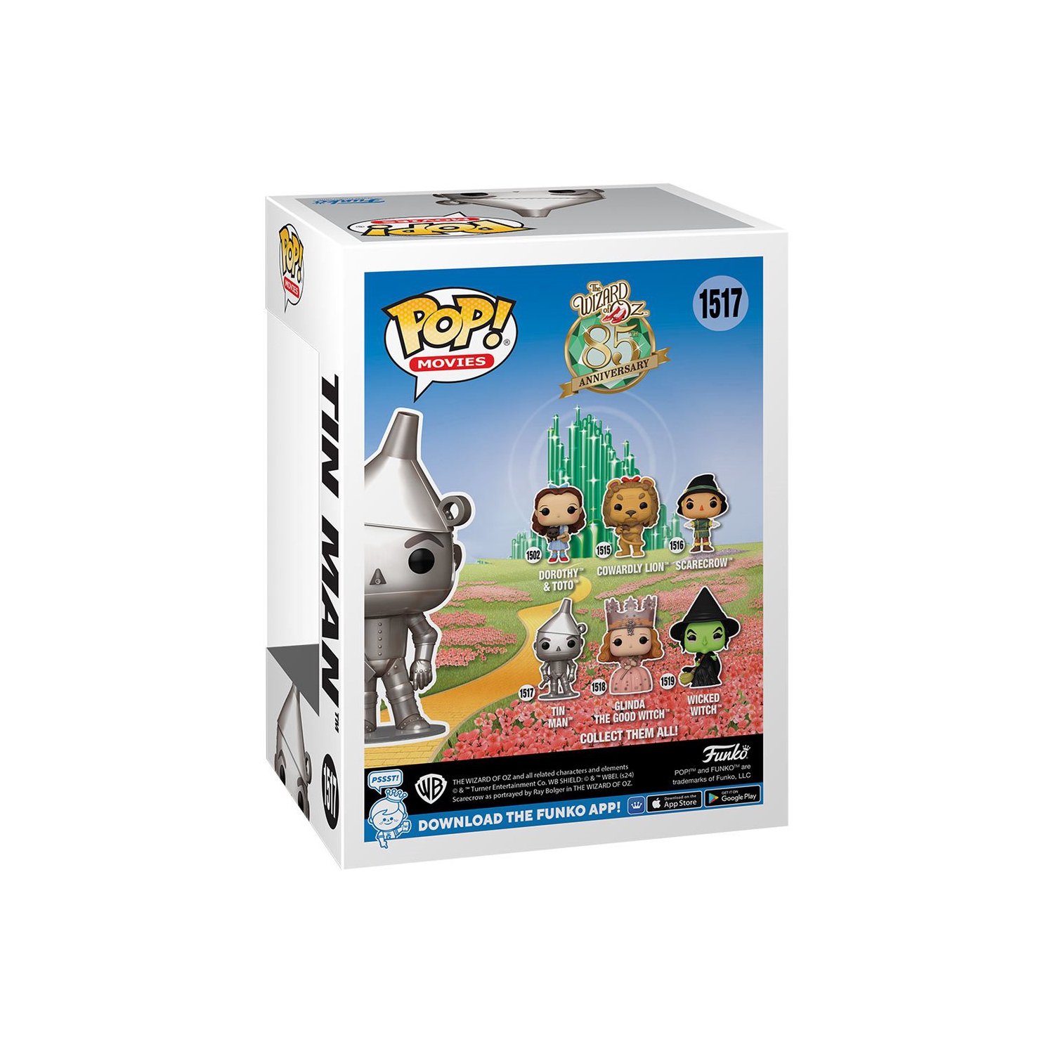 Funko Pop! Movies The Wizard of Oz 85th Anniversary Vinyl Figure The Tin Man #1517