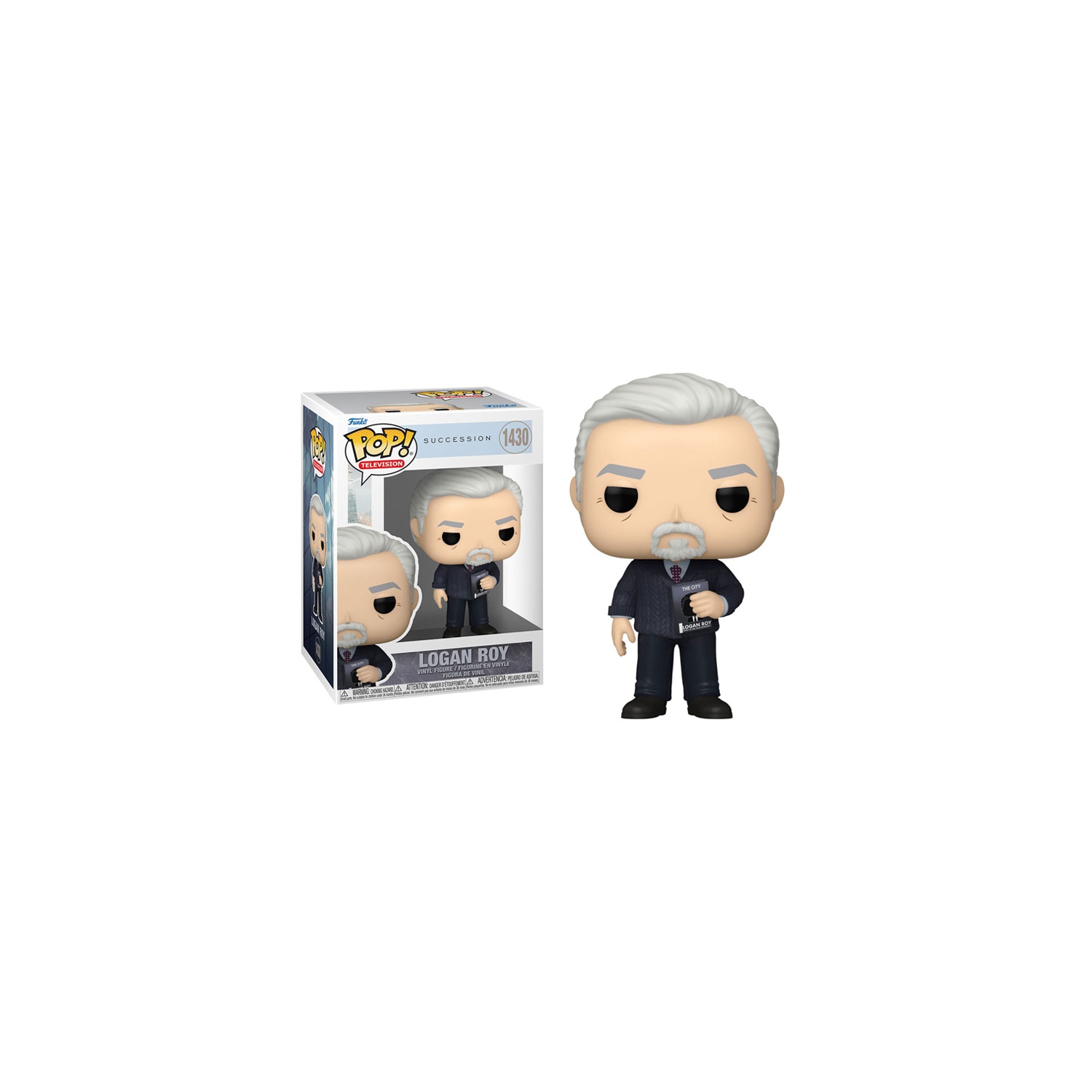 Figurine Pop! De Funko Figurine en vinyle succession de la télévision Logan Roy no 1430