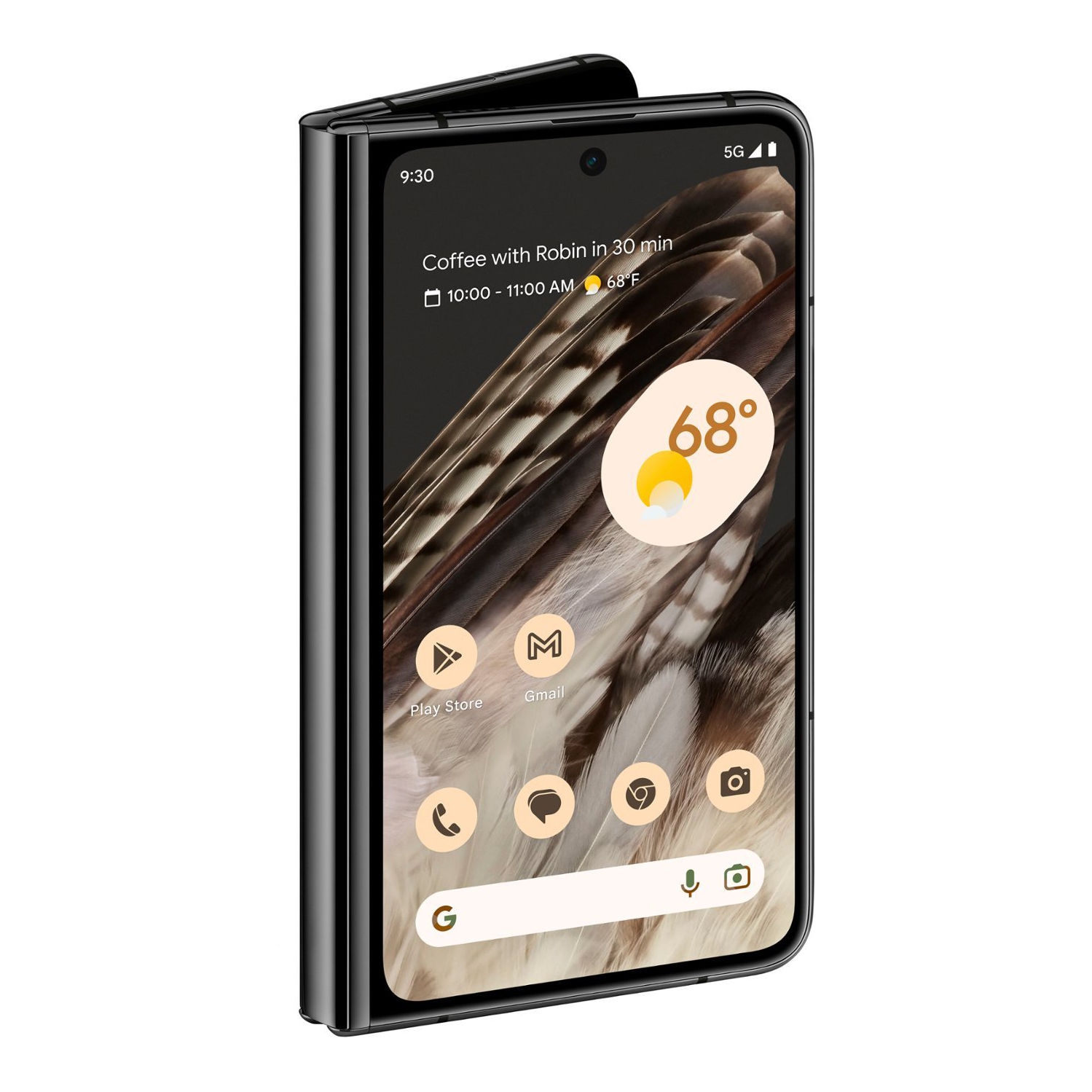 Refurbished - Google Pixel Fold 256GB - Obsidian - Unlocked