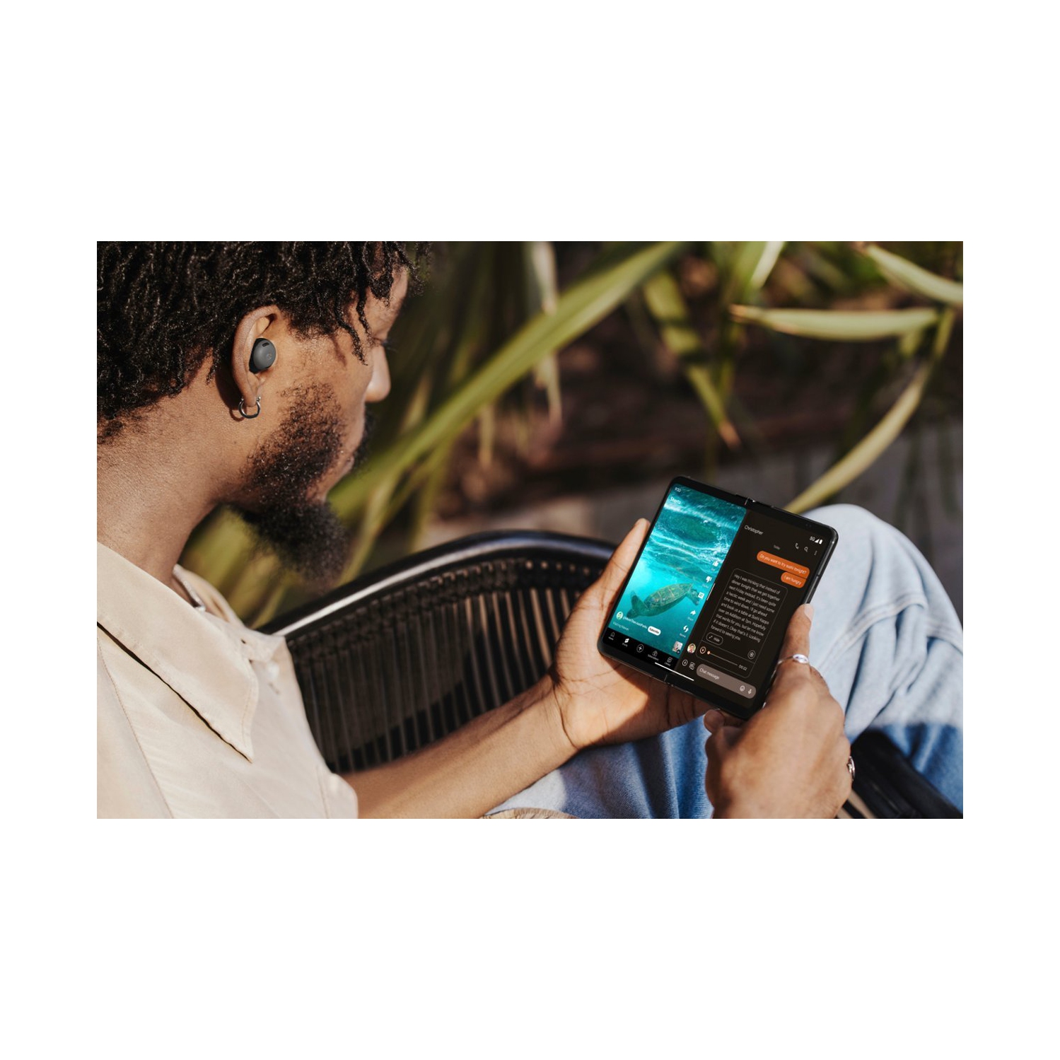 Refurbished - Google Pixel Fold 256GB - Obsidian - Unlocked