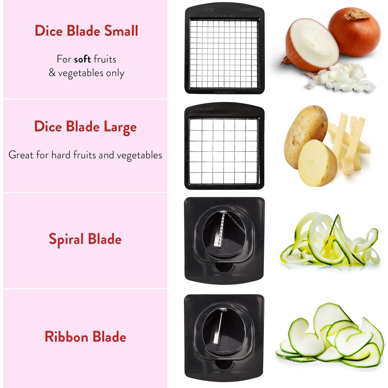 Vegetable Chopper Vegetable Cutter Onion Chopper - Veggie Chopper Food Chopper Salad Chopper Manual - Veg Potato Onion Dicer Slicer - Kitchen Tools