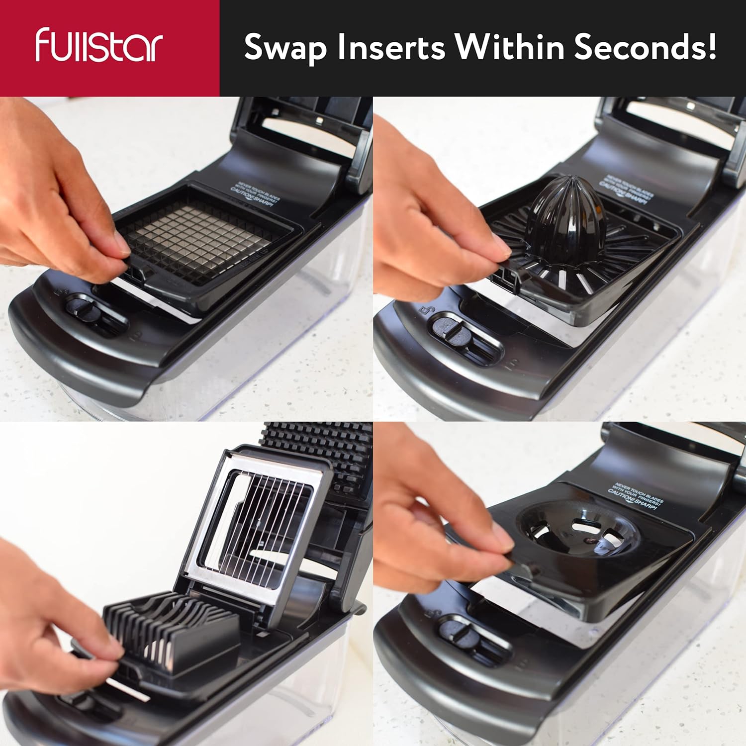 Vegetable Chopper Cutter Onion Chopper - Veggie Chopper Food, Salad Chopper Manual - Veg Potato Onion Dicer Slicer - Kitchen Tools and Gadgets