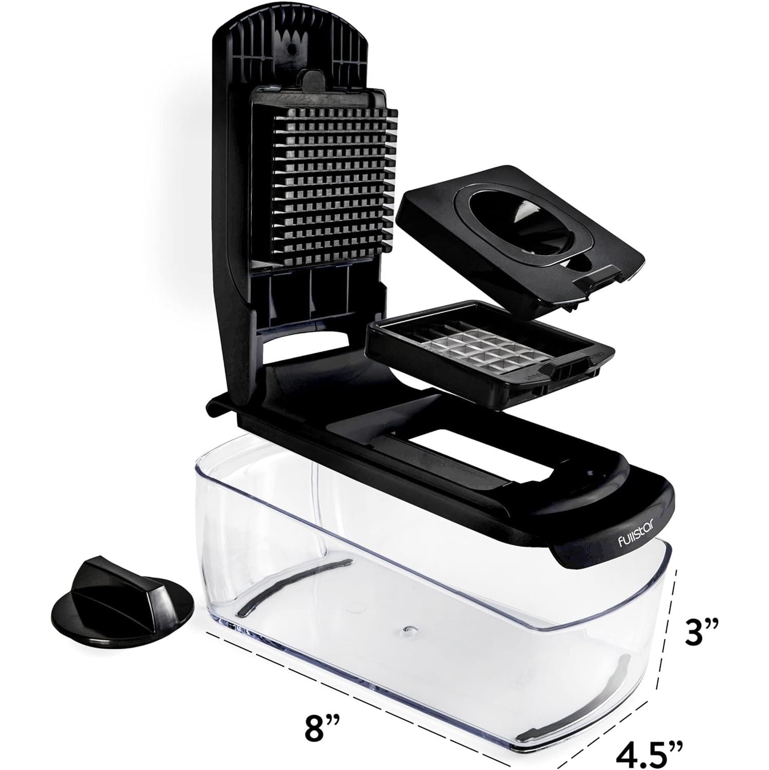 Hachoir à légumes coupe-oignons - hachoir à légumes hachoir à salade manuel - Trancheuse à oignons et à pommes de terre à légumes - Outils de cuisine