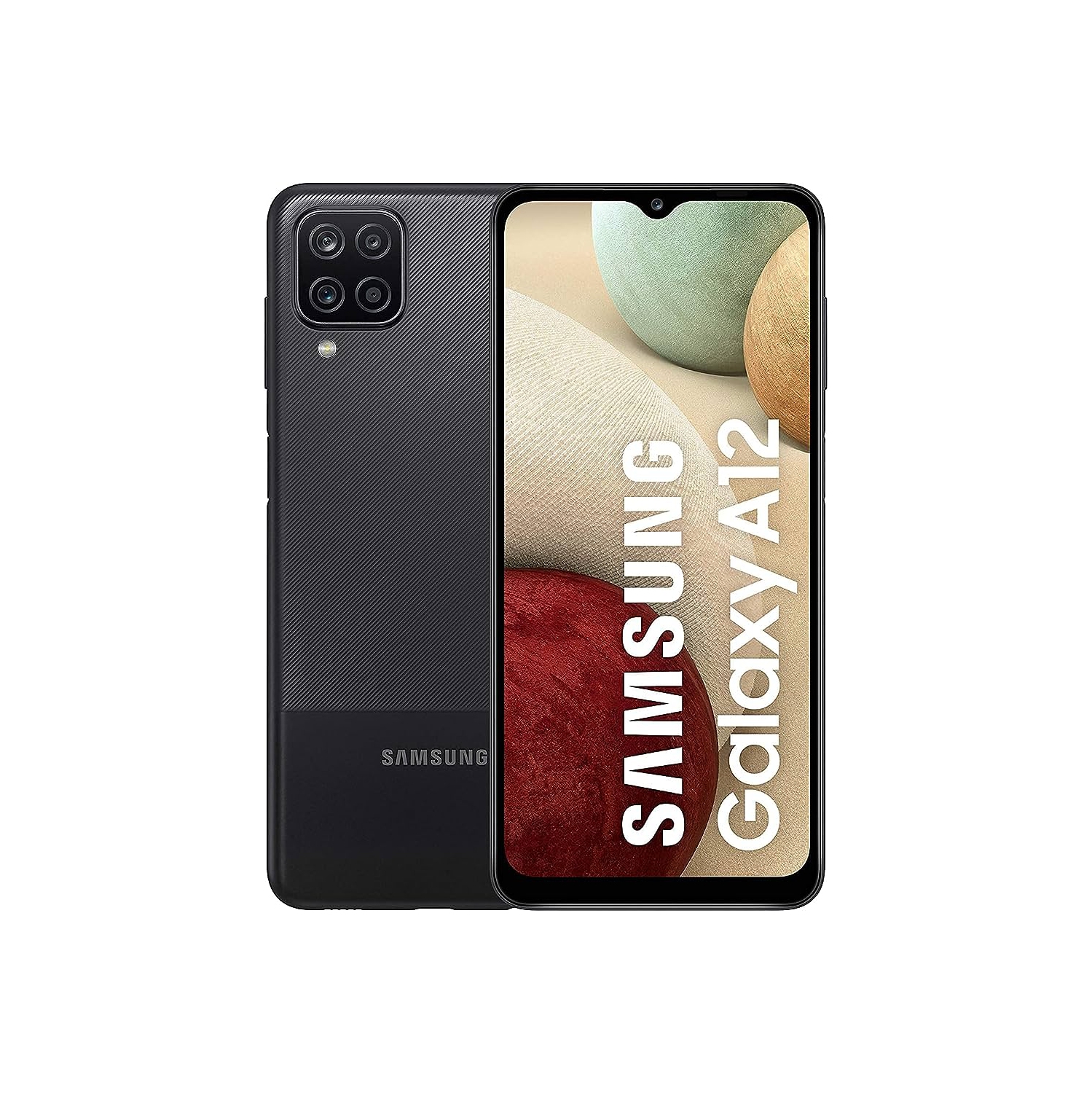 Refurbished (Excellent) - Samsung Galaxy A12 - 32GB - Black - Unlocked