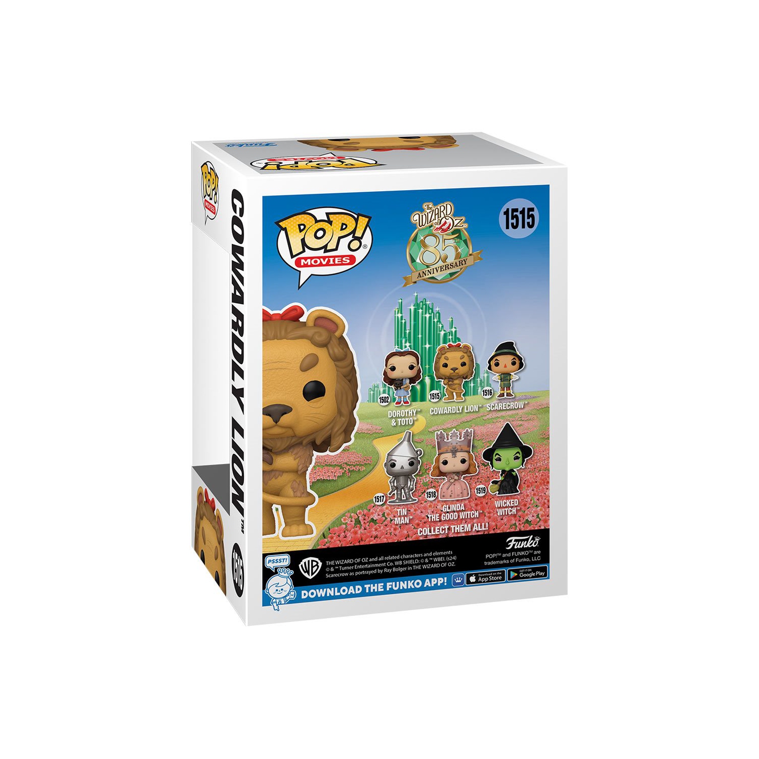 Pop Movies The Wizard Of Oz 3.75 Inch Action Figure - Cowardly Lion #1515