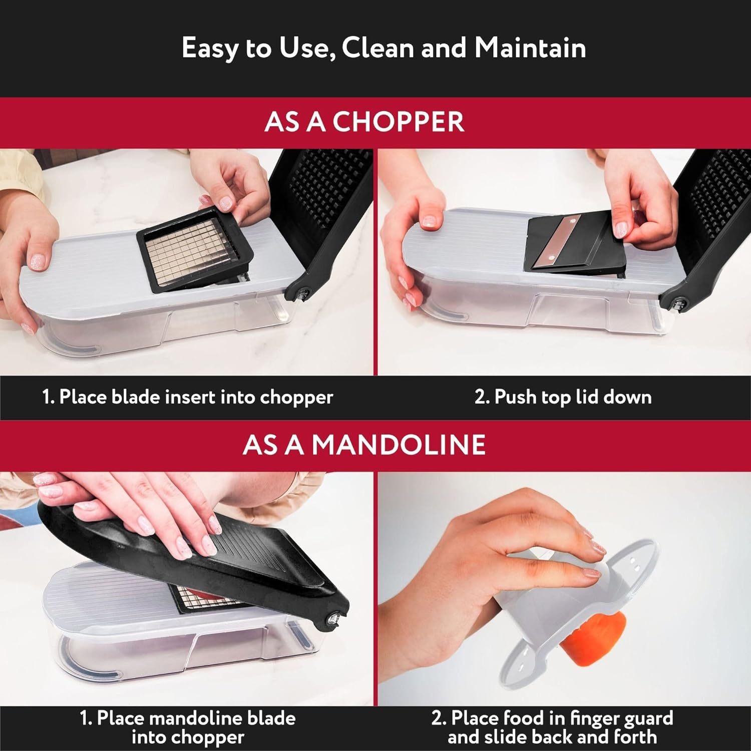 Vegetable Chopper Cutter Mandoline Slicer Cheese Grater - Food Onion Salad Veggie Chopper, Container - French Fry Dicer Slicer Cutter - Kitchen Tools