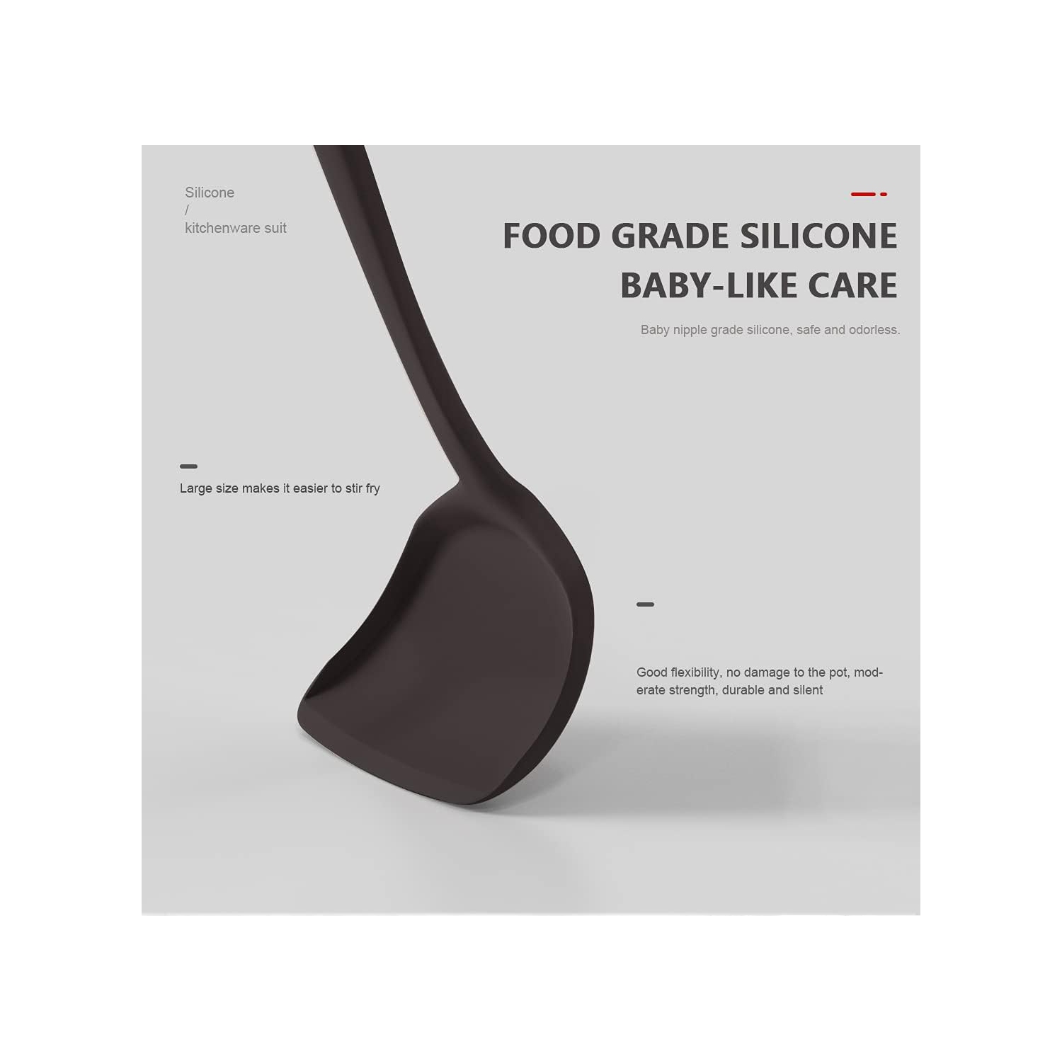 Silicone Cooking Utensils Set - 446°F Heat Resistant Kitchen,Turner Tongs, Spatula, Spoon,Brush, Whisk, Kitchen Ustensil Tools Set for Nonstick