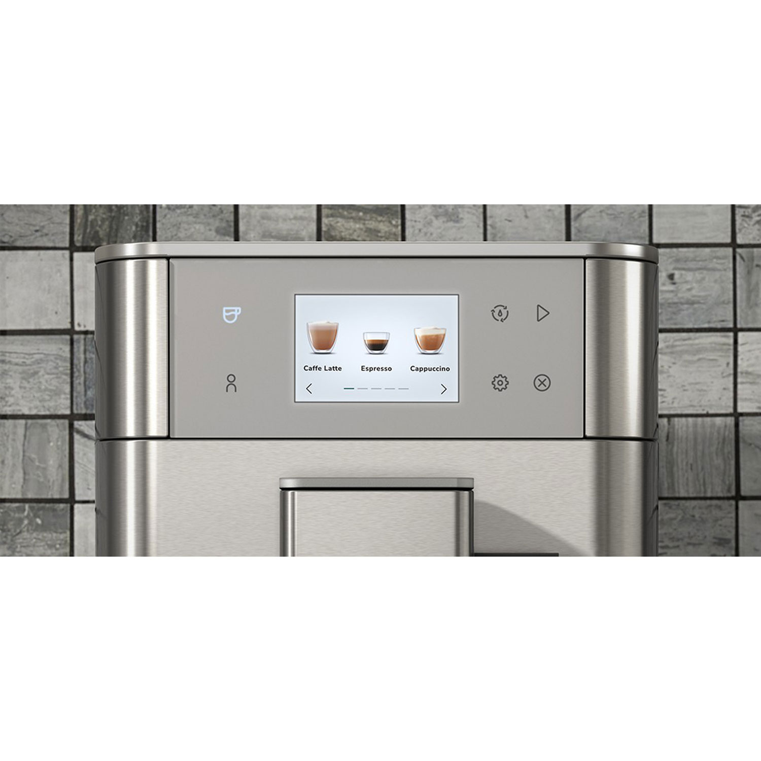 KitchenAid KES8557 Automatic Espresso Machine with Coffee Grinder & Automatic Milk Frothing - Stainless Steel