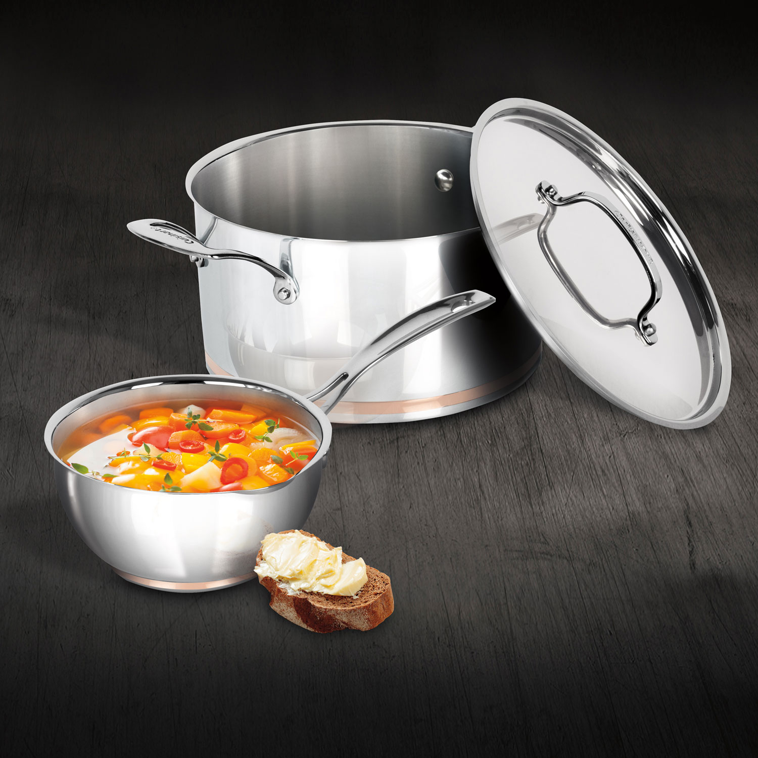 Cuisinart 11-Piece Stainless Steel Cookware Set - Silver